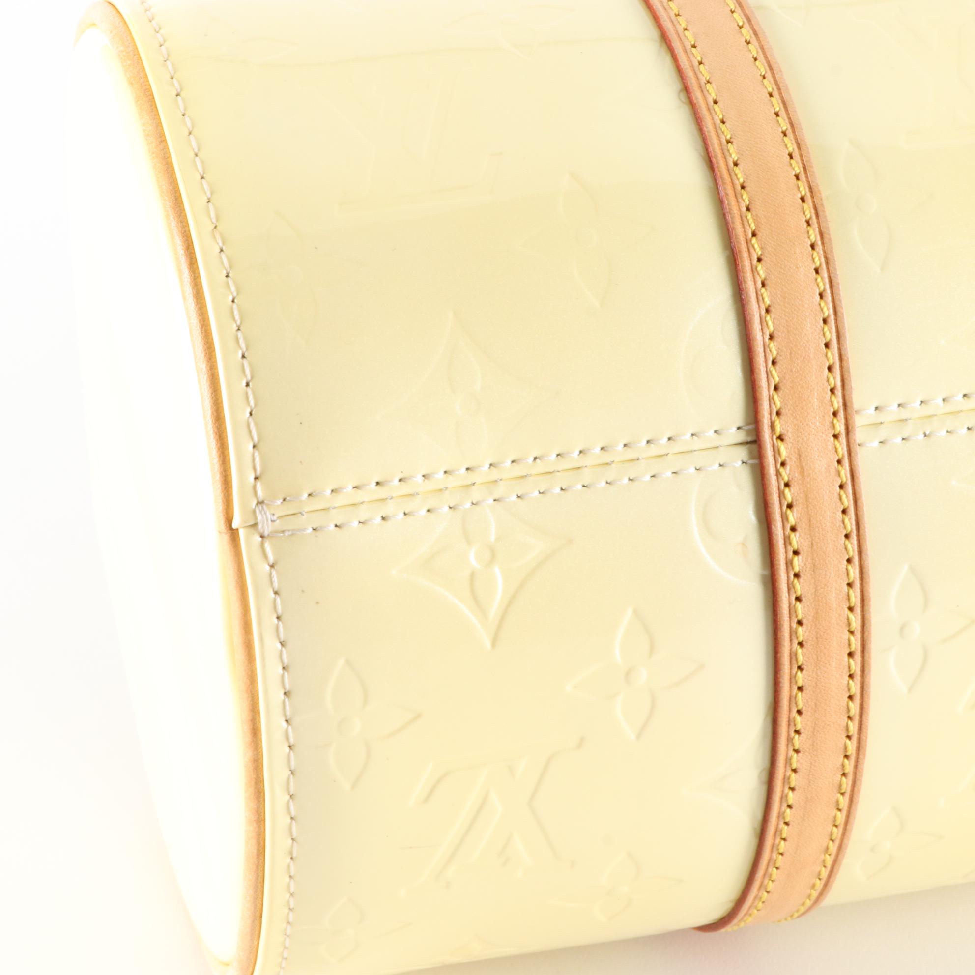 Louis Vuitton Bedford Bag in Monogram Vernis and Vachetta Leather