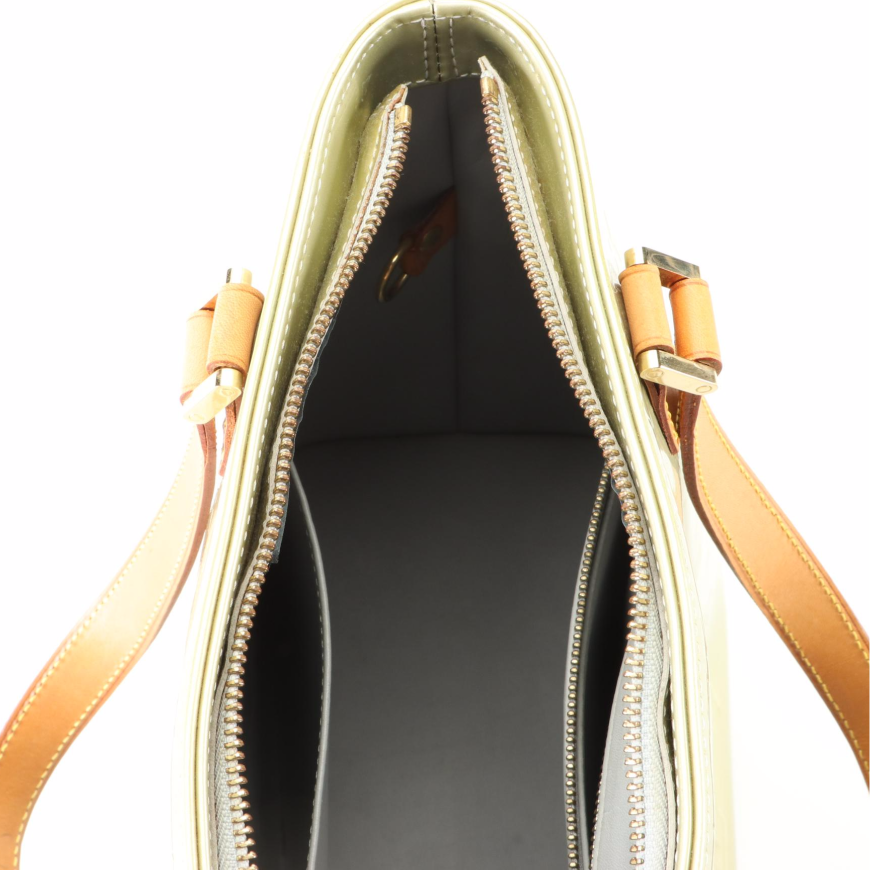 Louis Vuitton Houston Bag in Monogram Vernis and Vachetta Leather