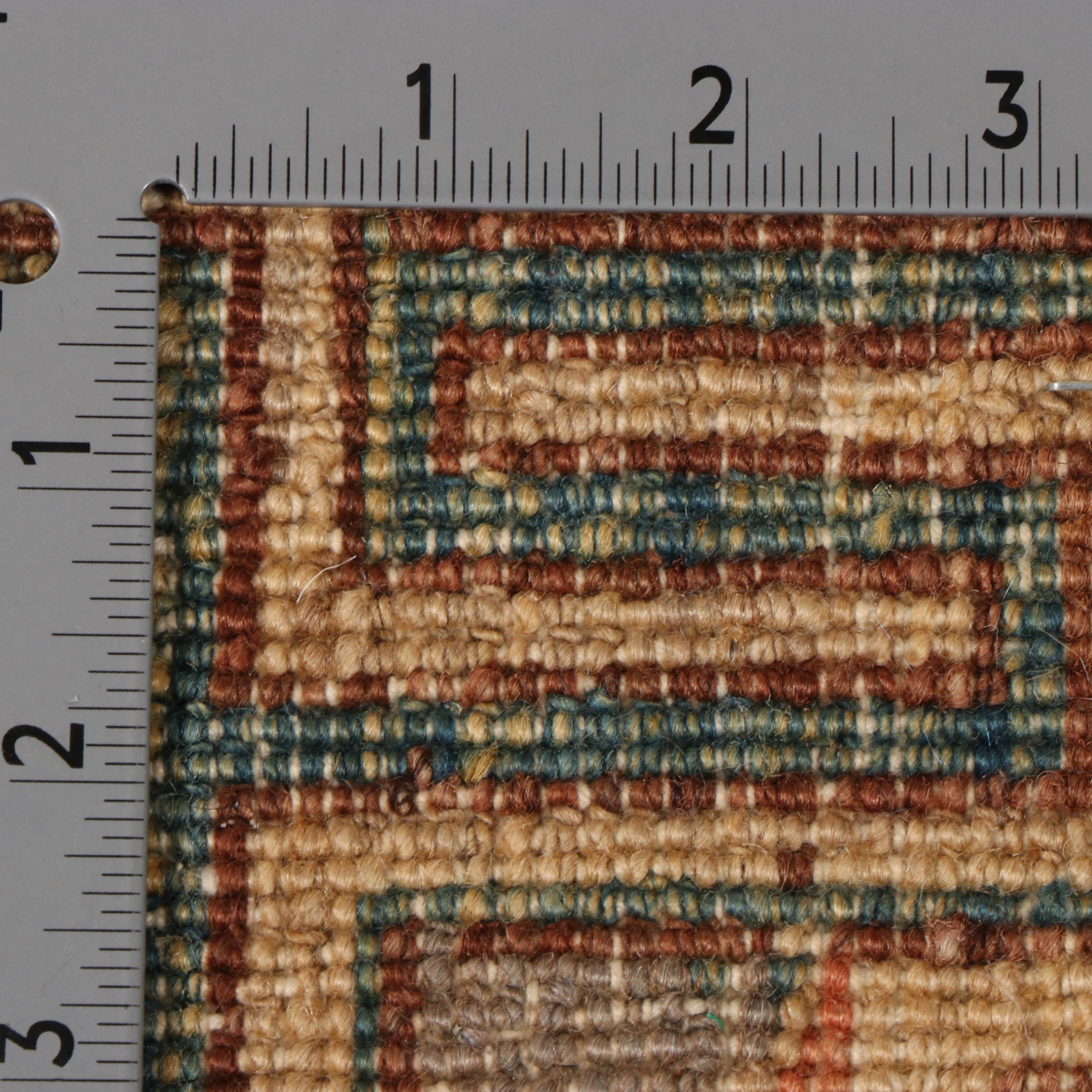 6'11 x 10' Hand-Knotted Pakistani Peshawar Area Rug