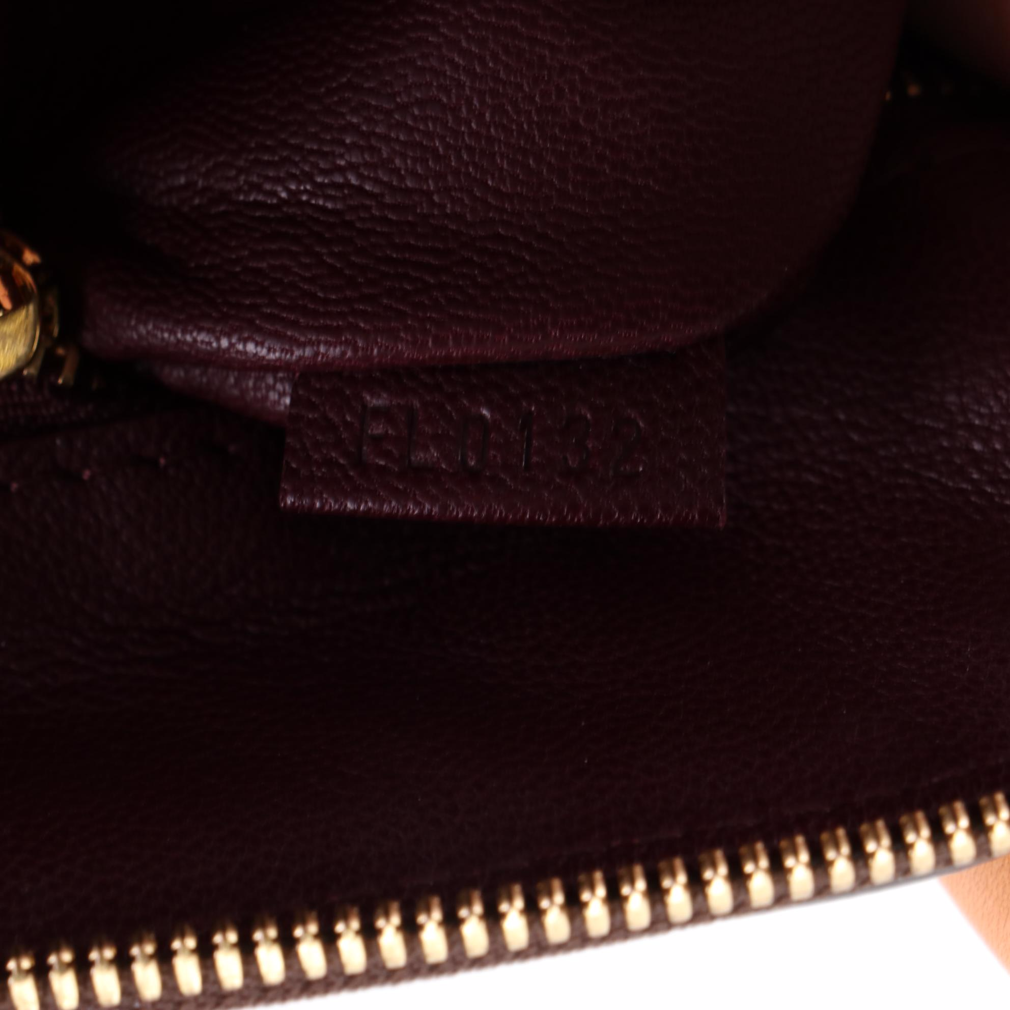 Louis Vuitton Sac Lockit MM in Monogram Canvas and Leather