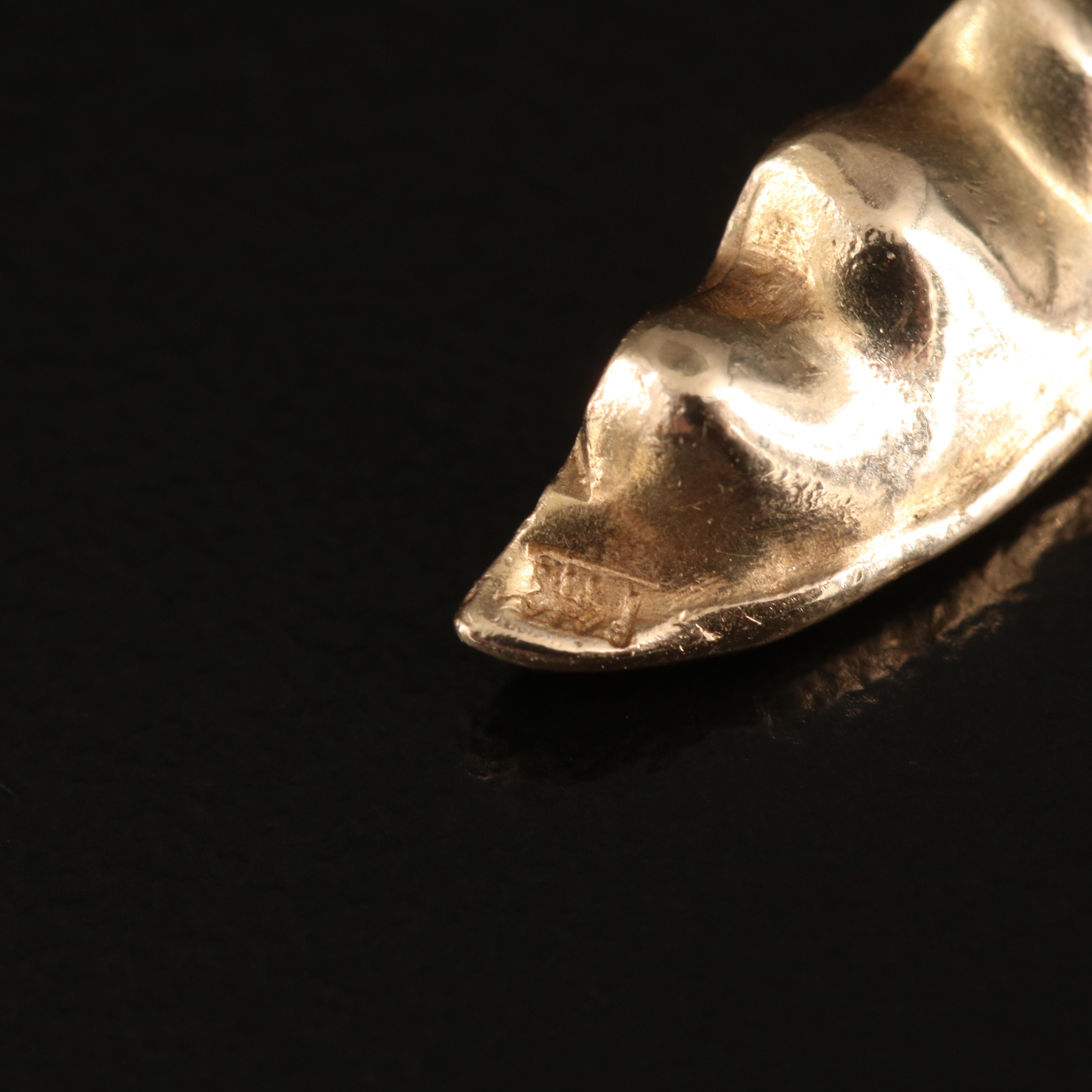 14K Pearl Pea Pod Pendant