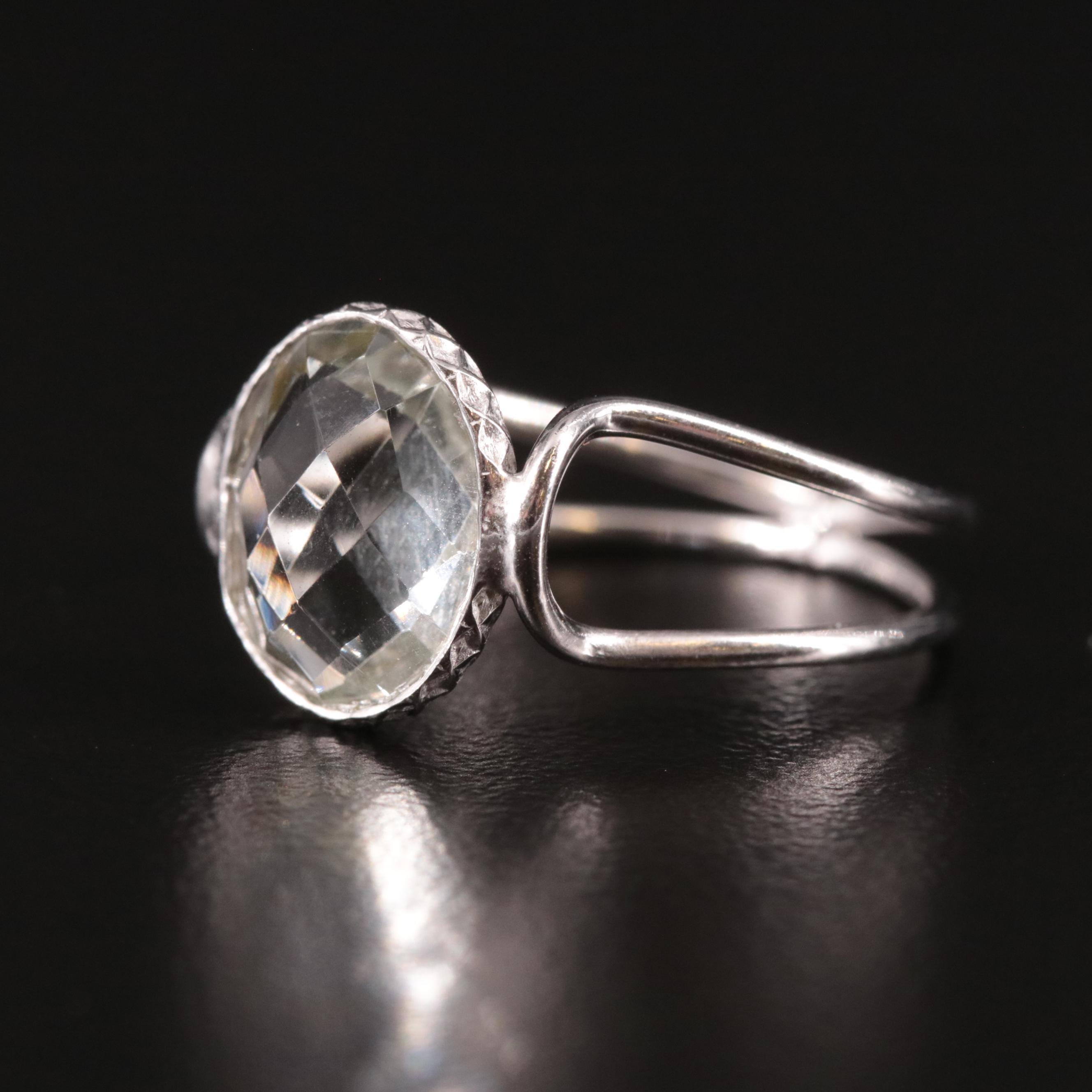Prasiolite Ring