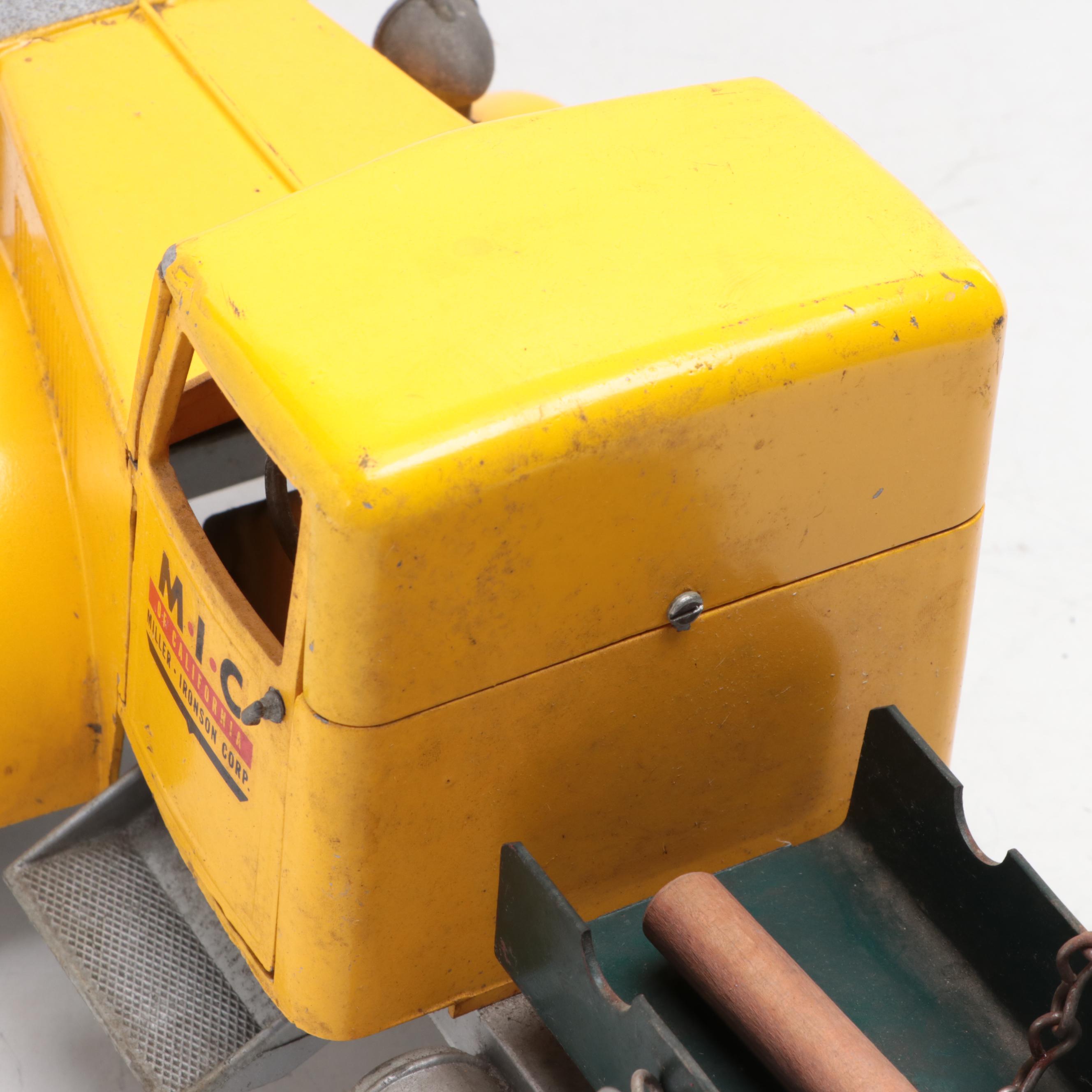 Smith Miller and Tonka Pressed Steel Toy Trucks, Mid-20th Century