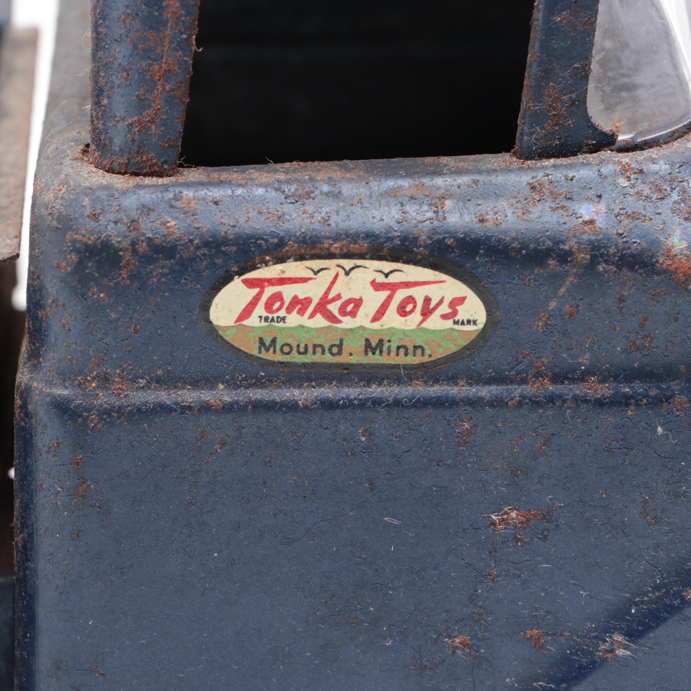 Smith Miller and Tonka Pressed Steel Toy Trucks, Mid-20th Century