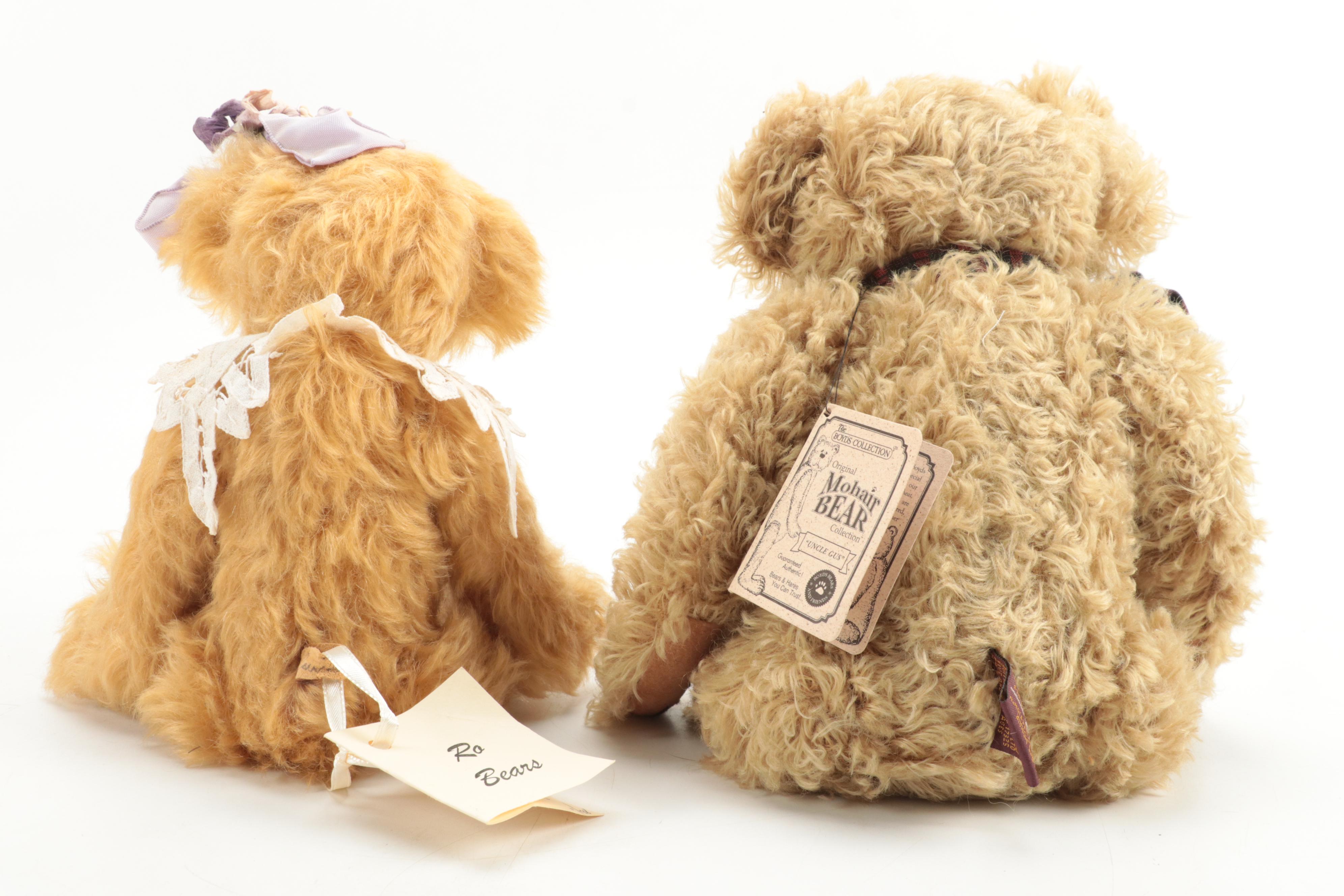 Hermann Pull Toy and Other Teddy Bears