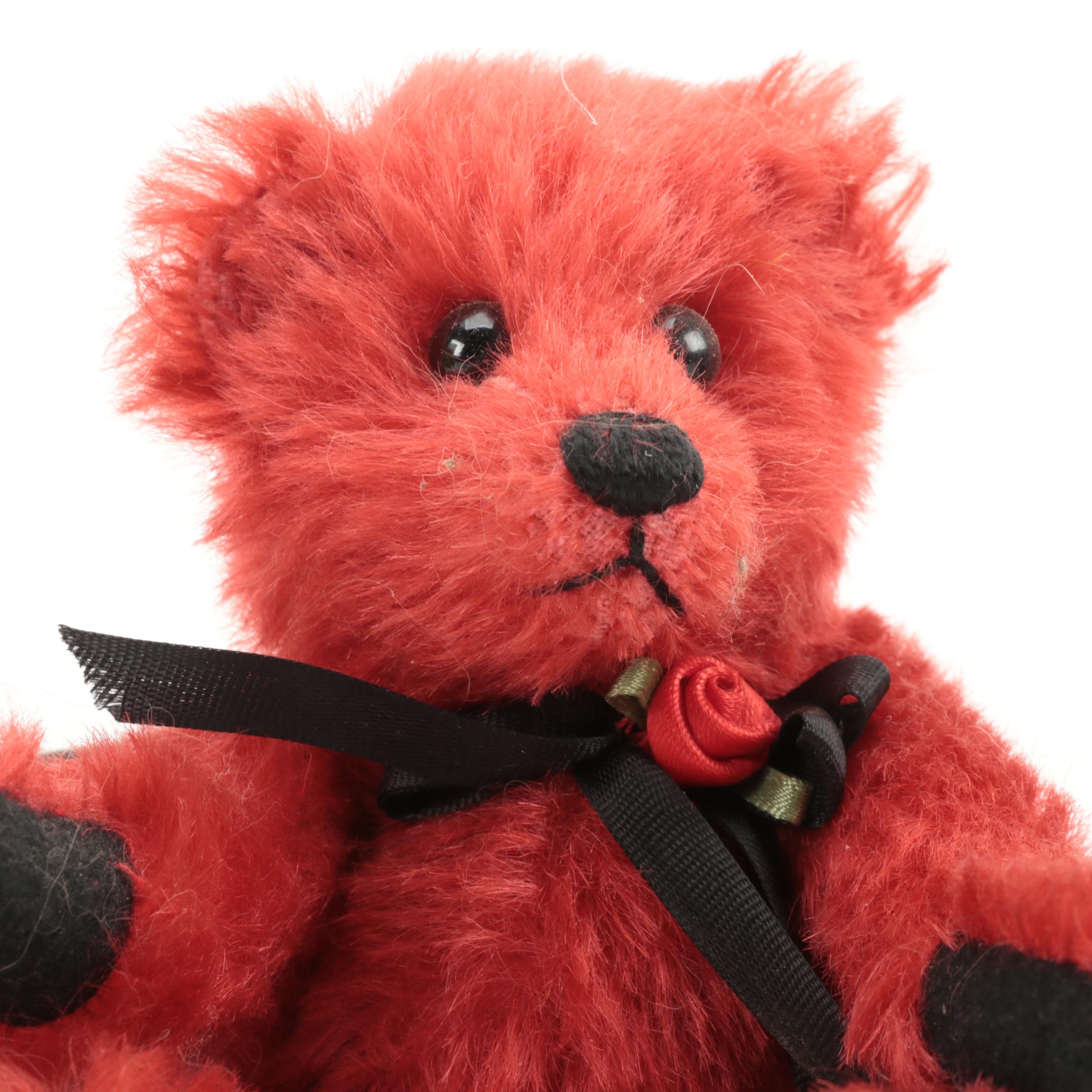 Hermann Pull Toy and Other Teddy Bears