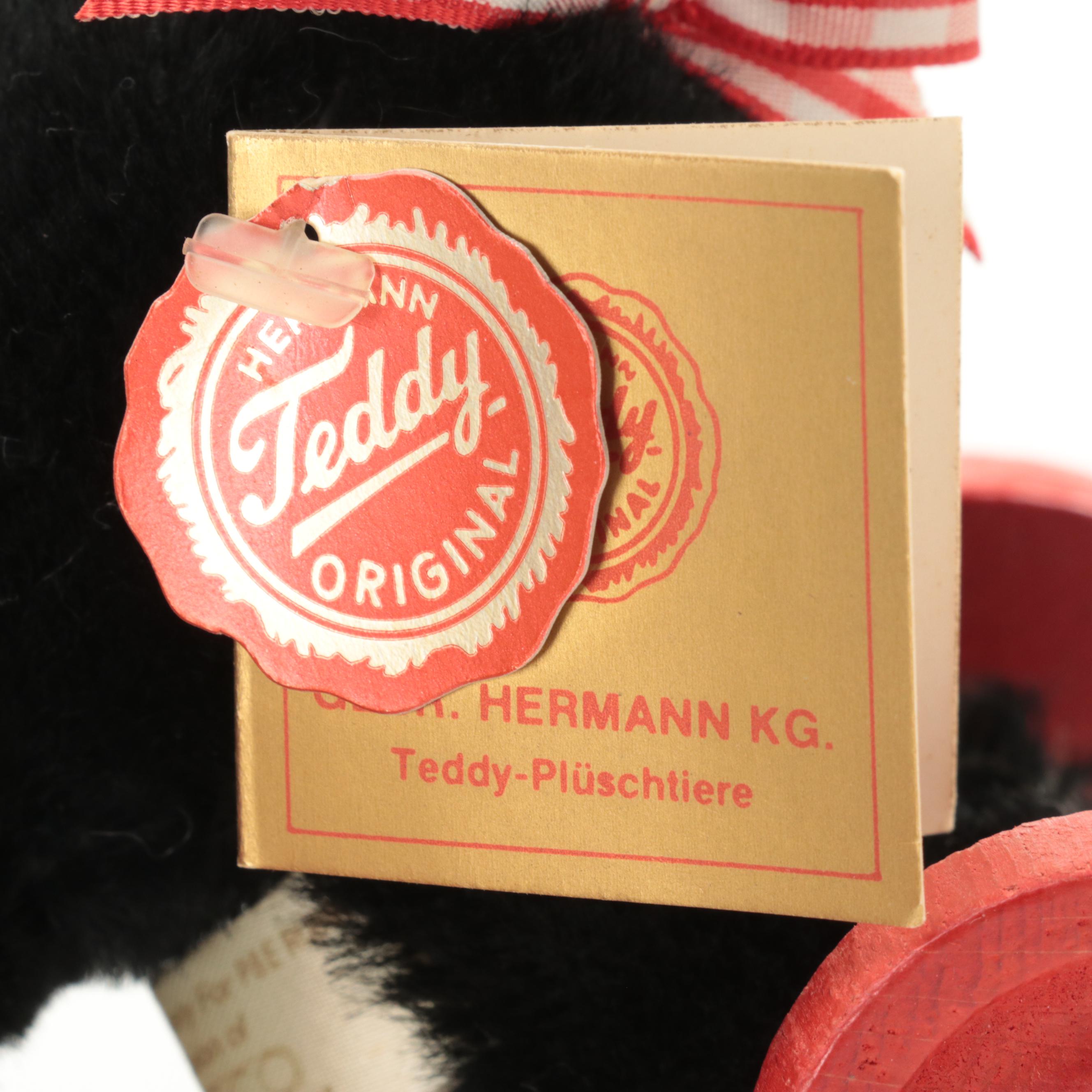 Hermann Pull Toy and Other Teddy Bears