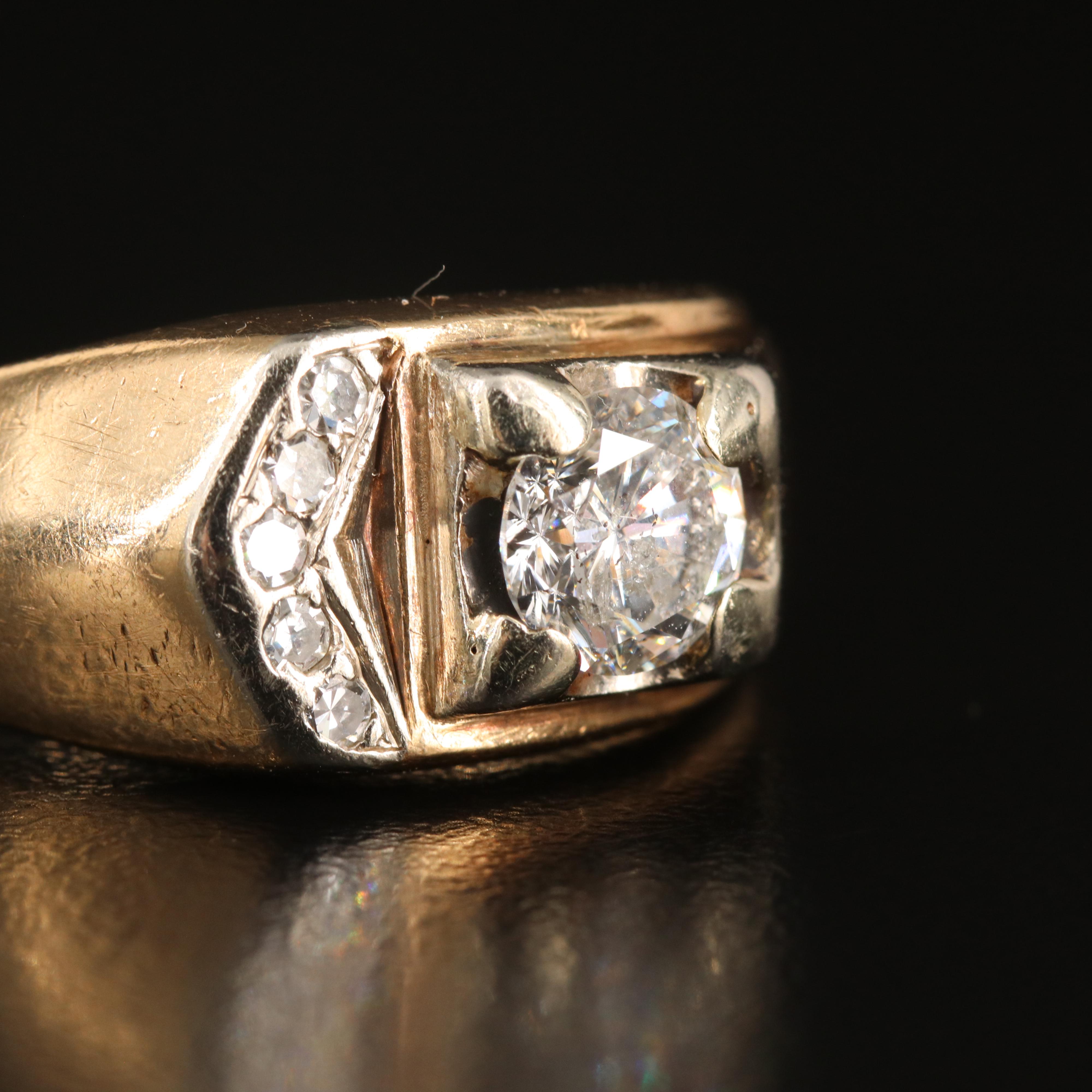 10K 0.96 CTW Diamond Buckle Band