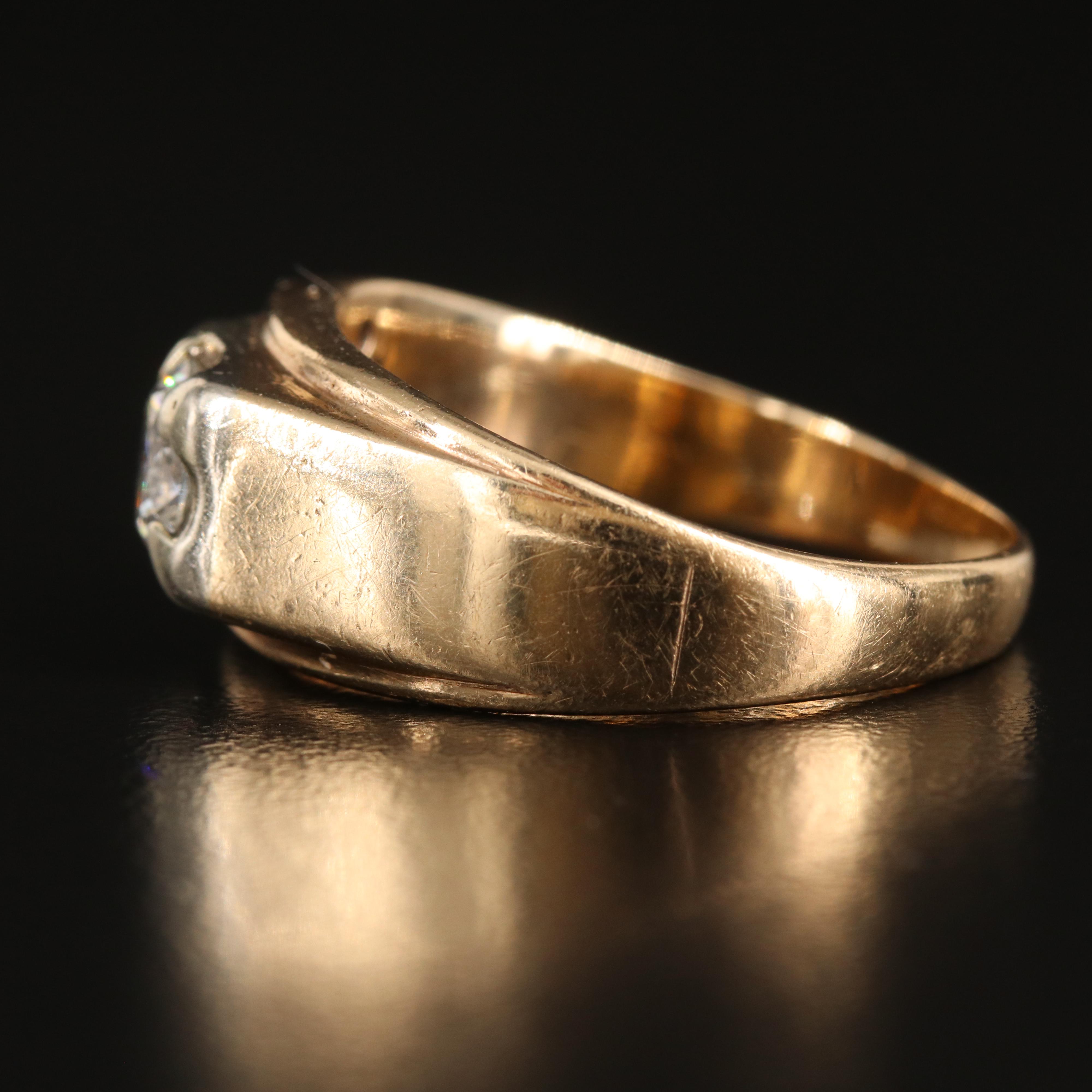 10K 0.96 CTW Diamond Buckle Band