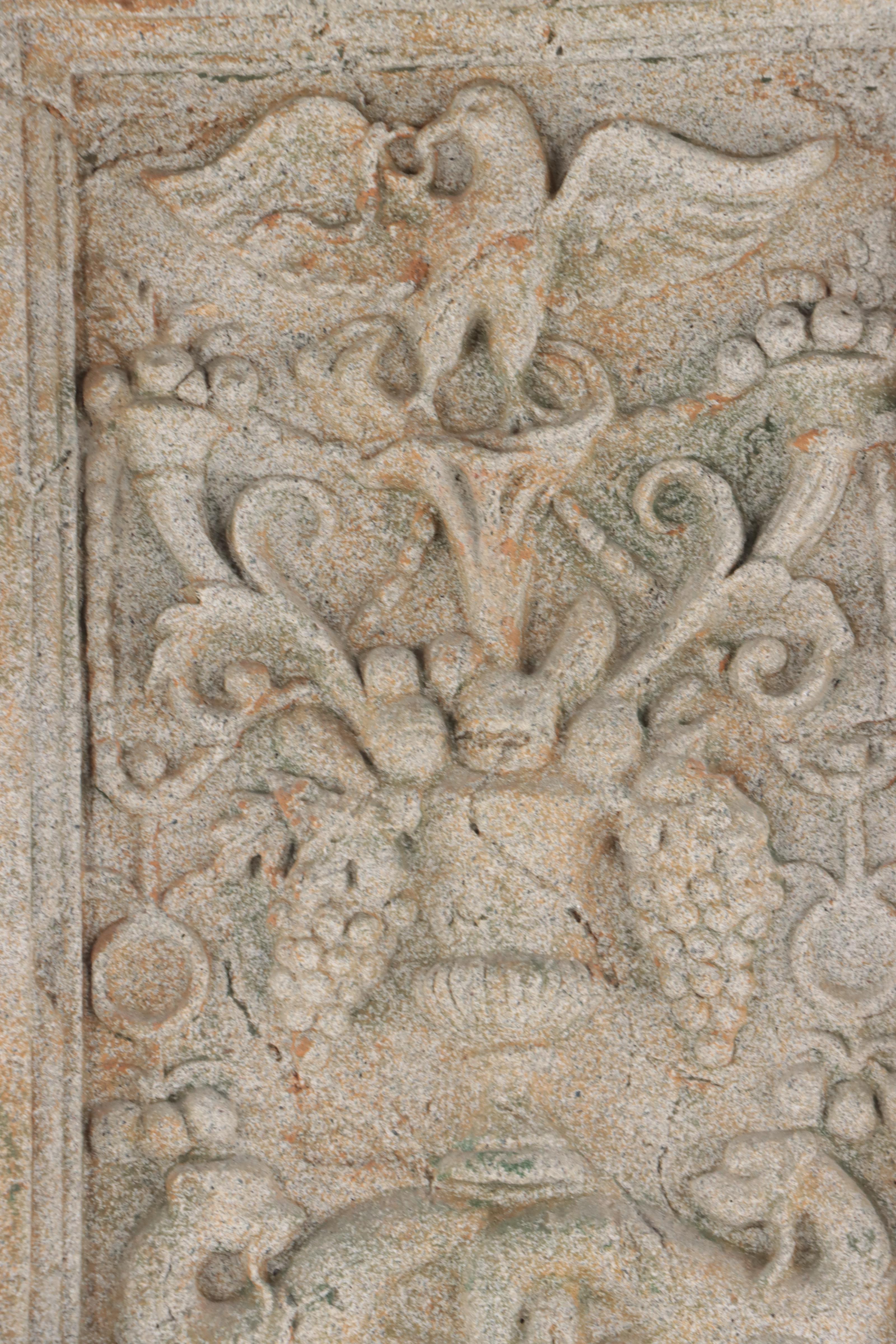 Composite Sculptural Relief Wall-Hanging With Classical Imagery, 21st Century