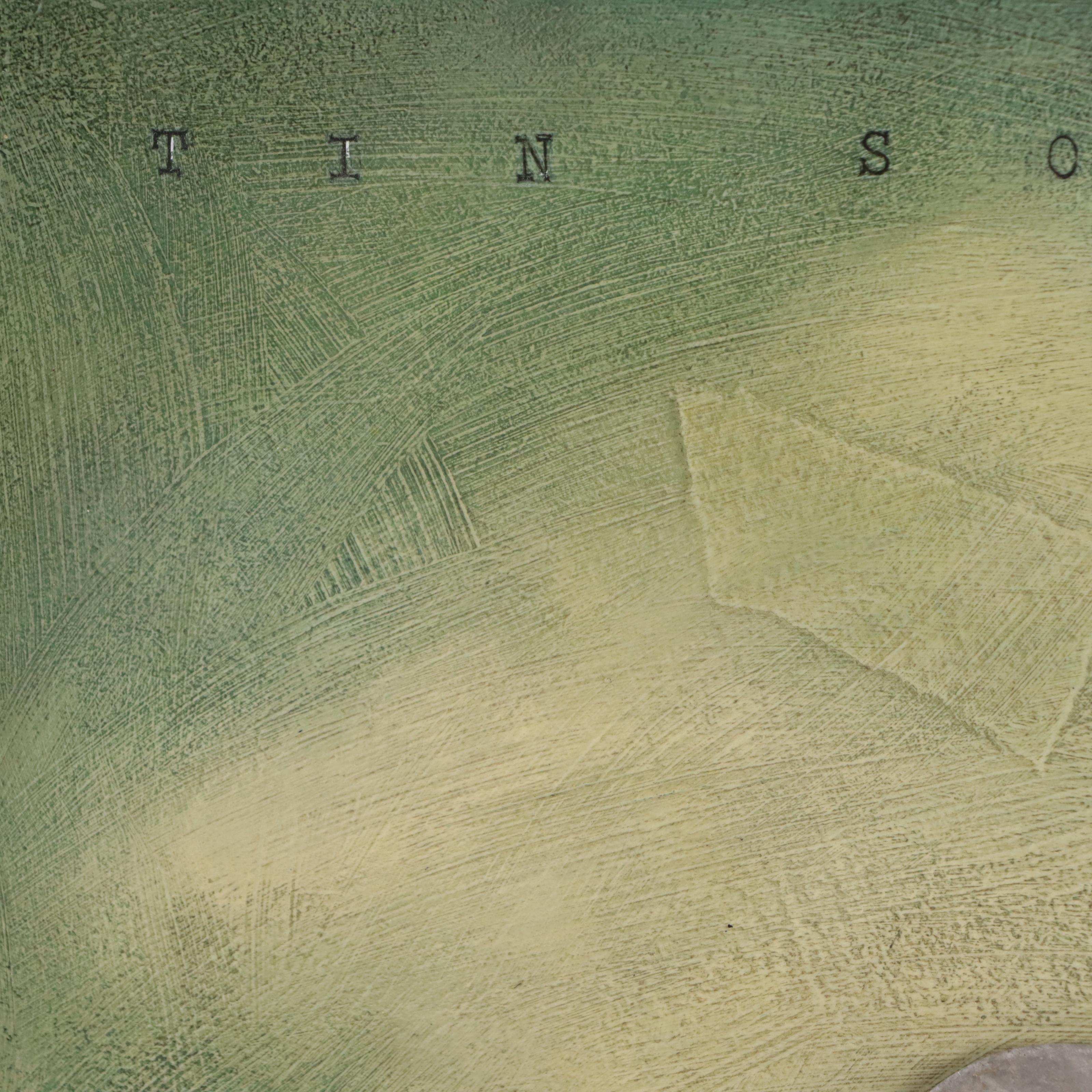 Sheryl Pierson Mixed Media Composition "Tin Solider," 21st Century