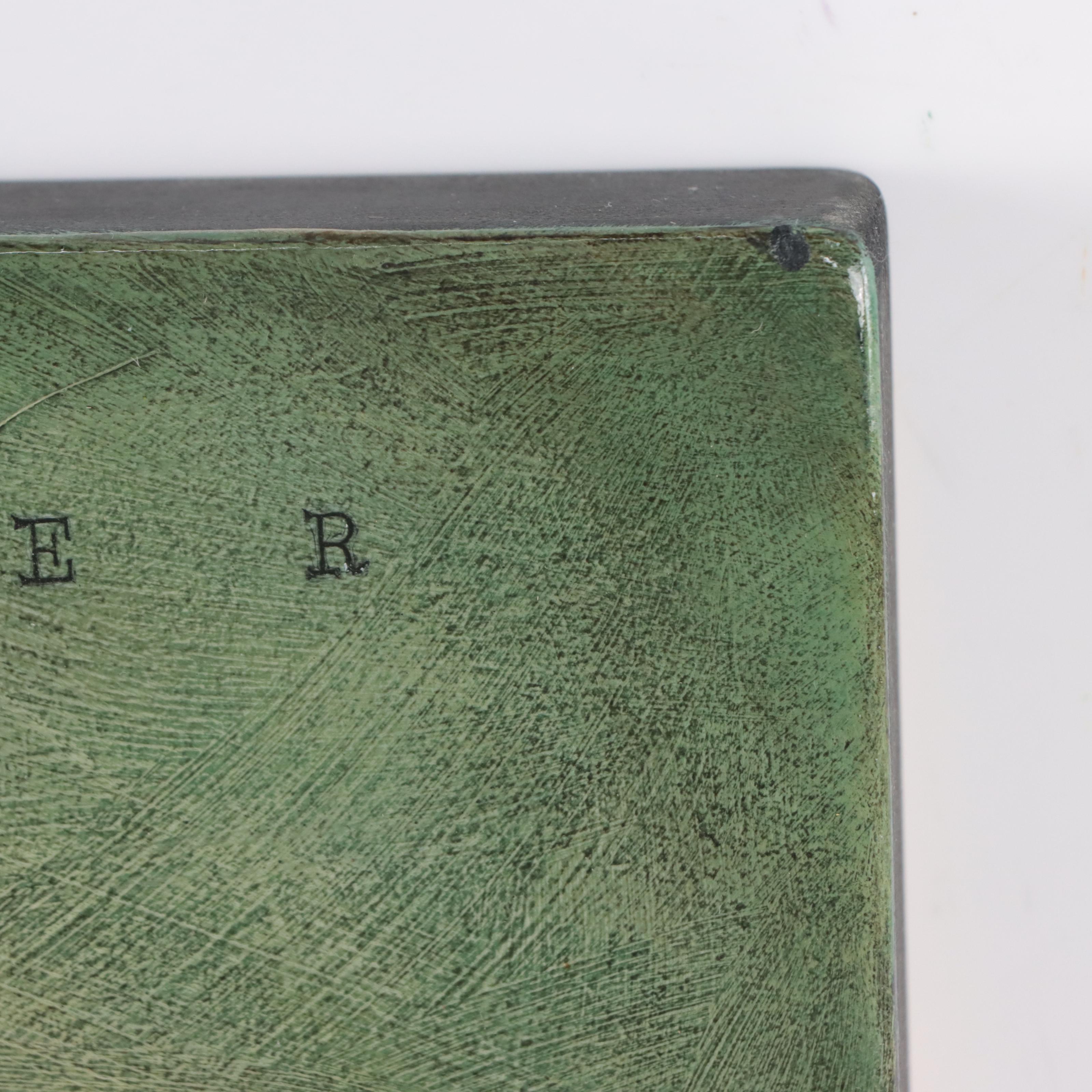 Sheryl Pierson Mixed Media Composition "Tin Solider," 21st Century