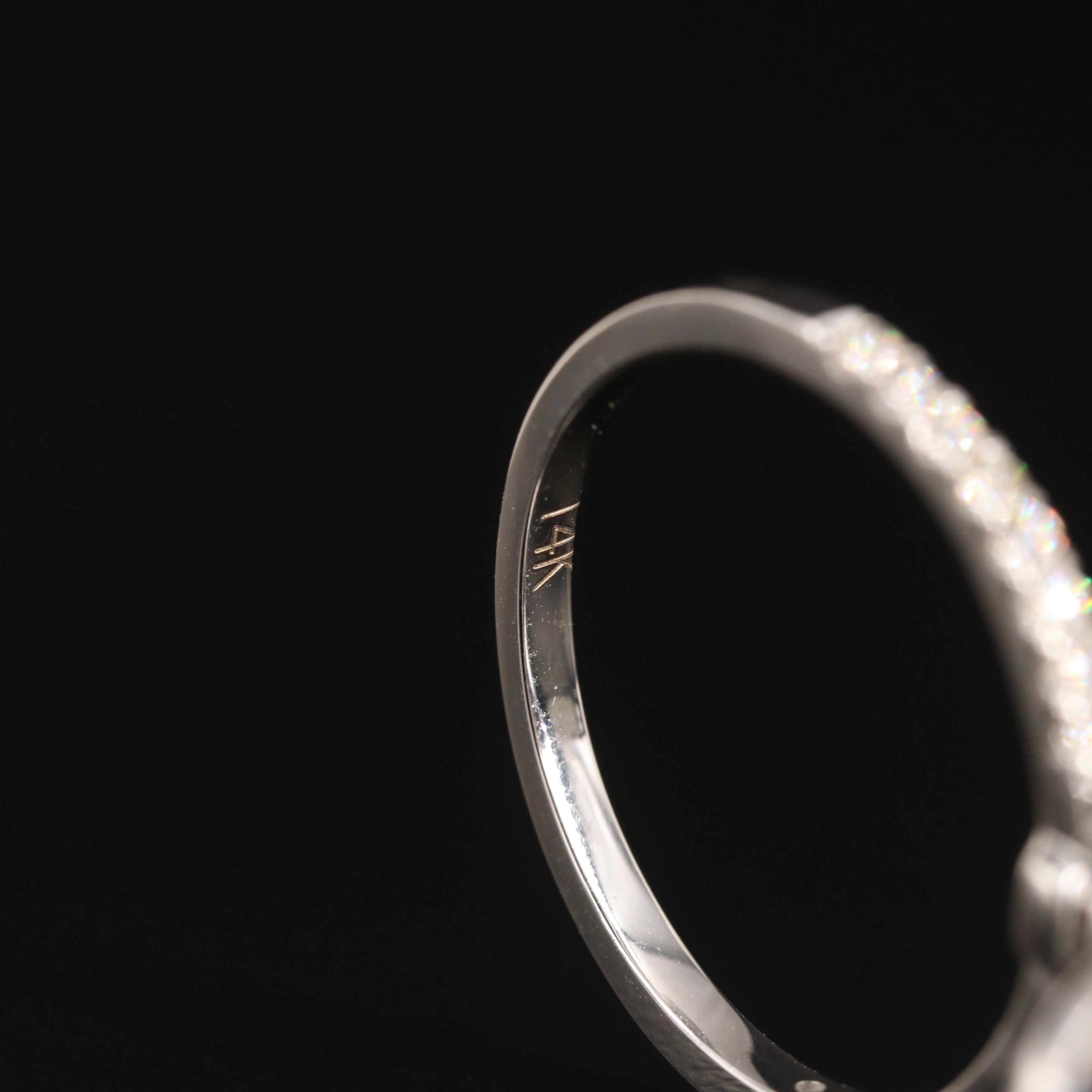 14K 6.04 CT Boulder Opal and Diamond Ring