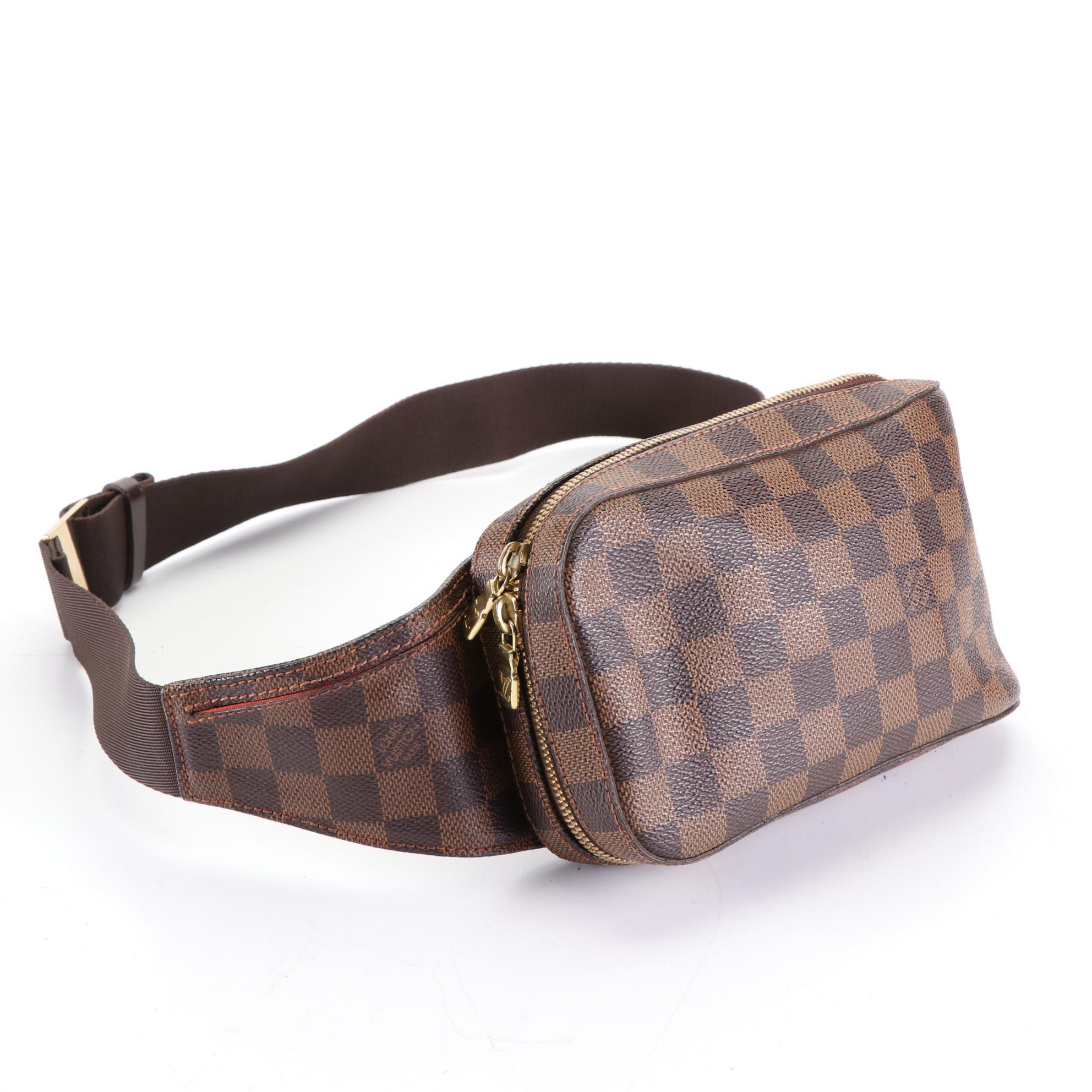 Louis Vuitton Géronimos Belt Bag in Damier Ebene Canvas