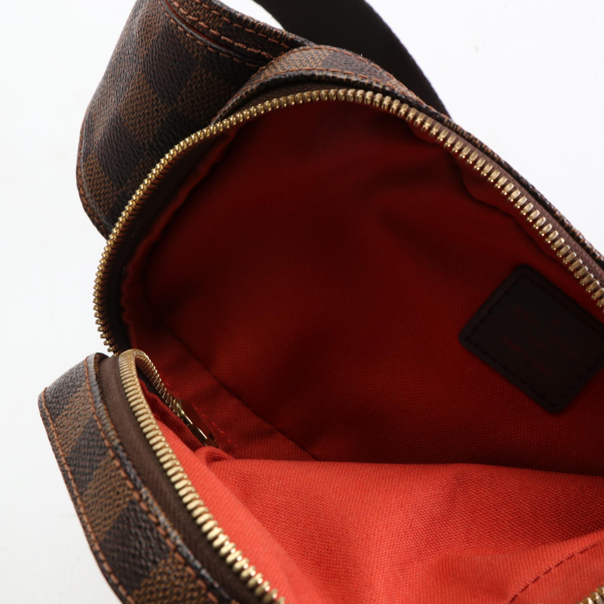 Louis Vuitton Géronimos Belt Bag in Damier Ebene Canvas