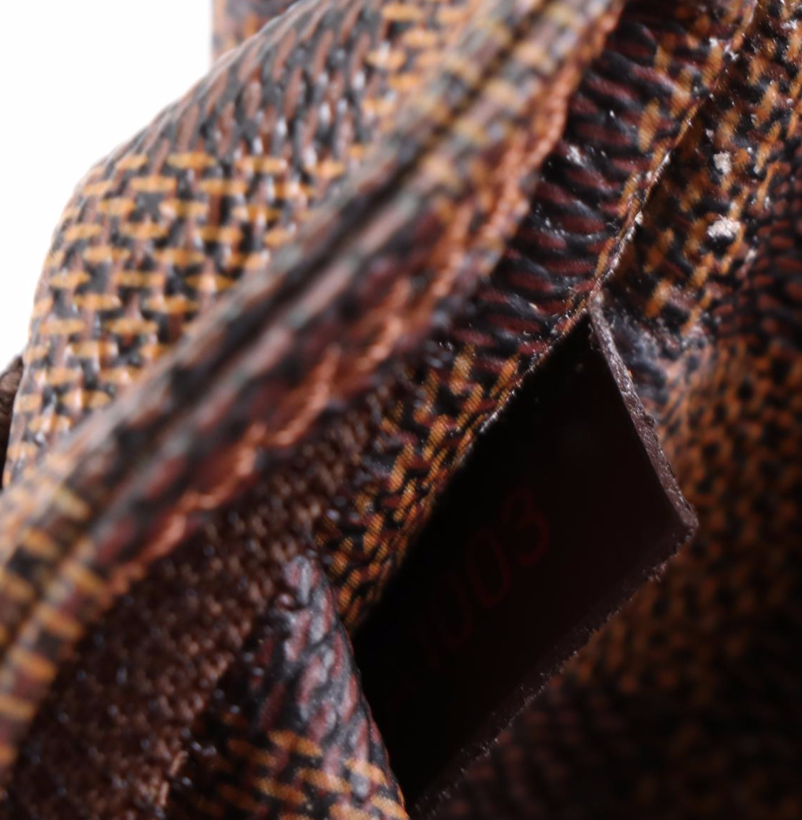 Louis Vuitton Géronimos Belt Bag in Damier Ebene Canvas