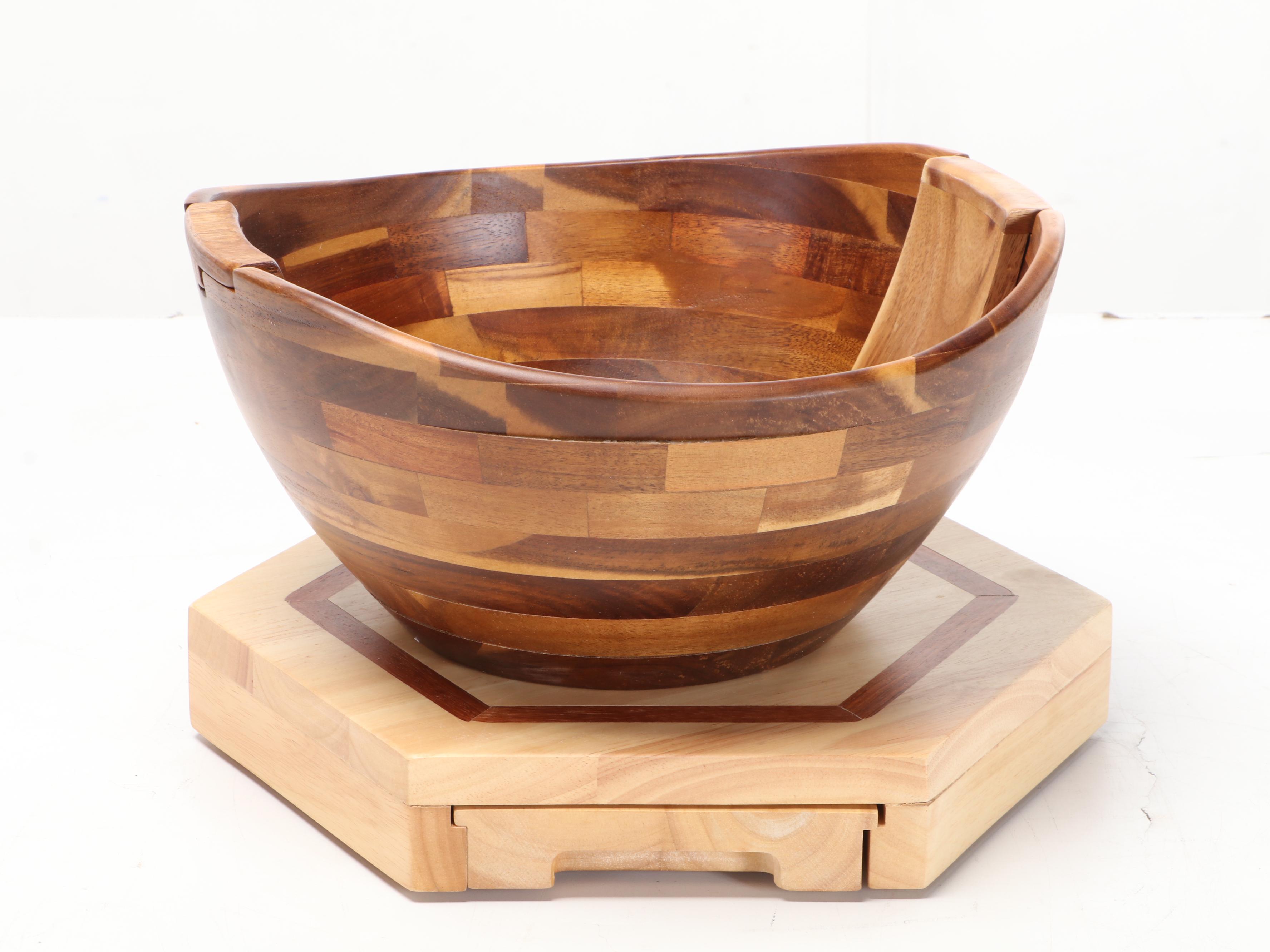 Fabio Viviani for Picnic Time "Mescolare" Salad Serving Set and More Serveware