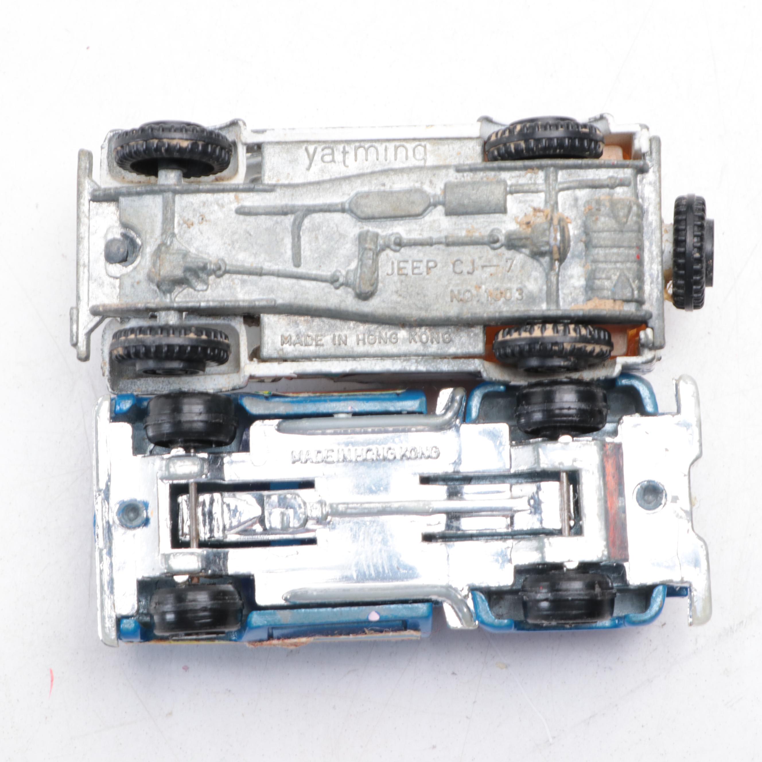 Hot Wheels, Yatming, Matchbox and Other Toy Cars and Storage Cases