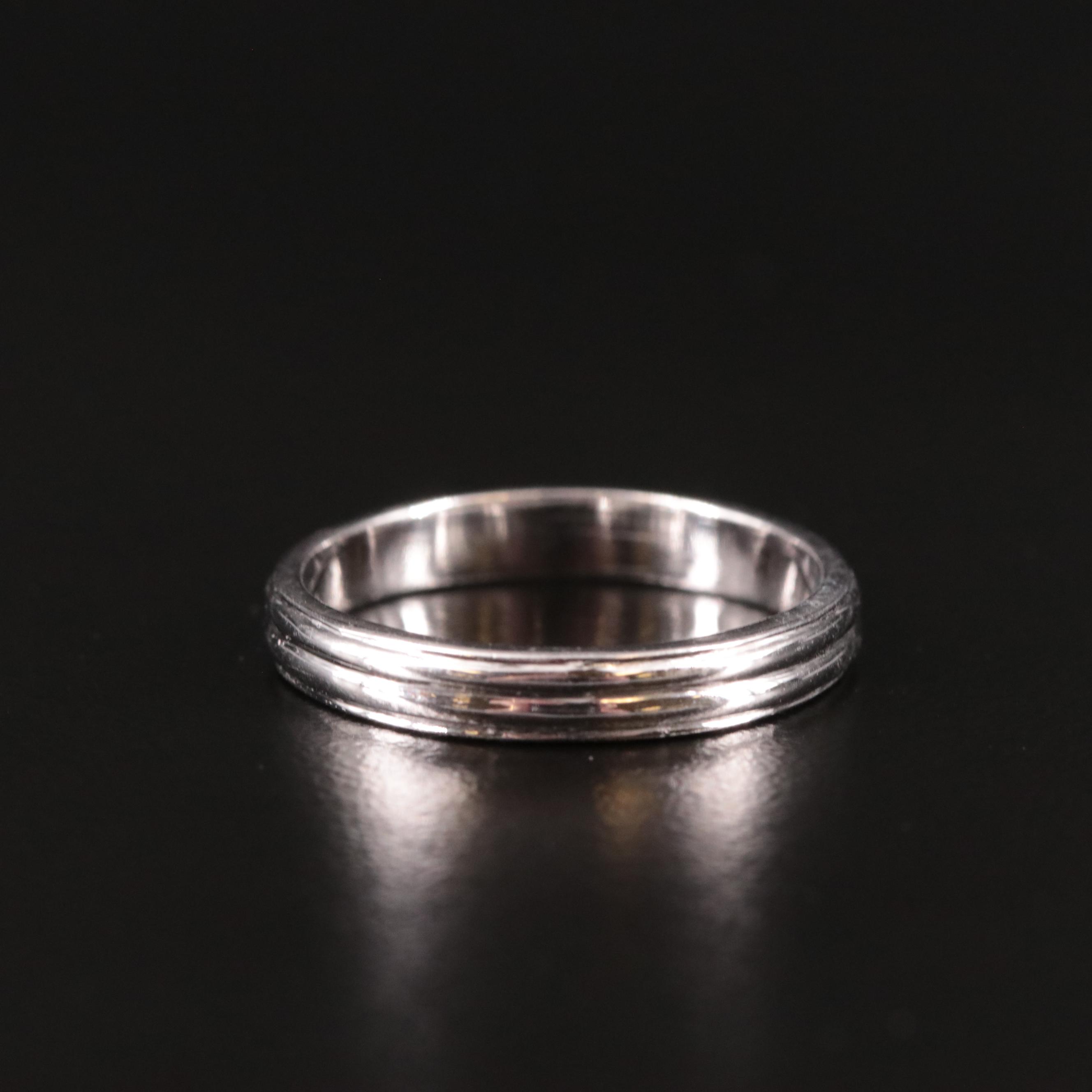 Sterling Band Ring