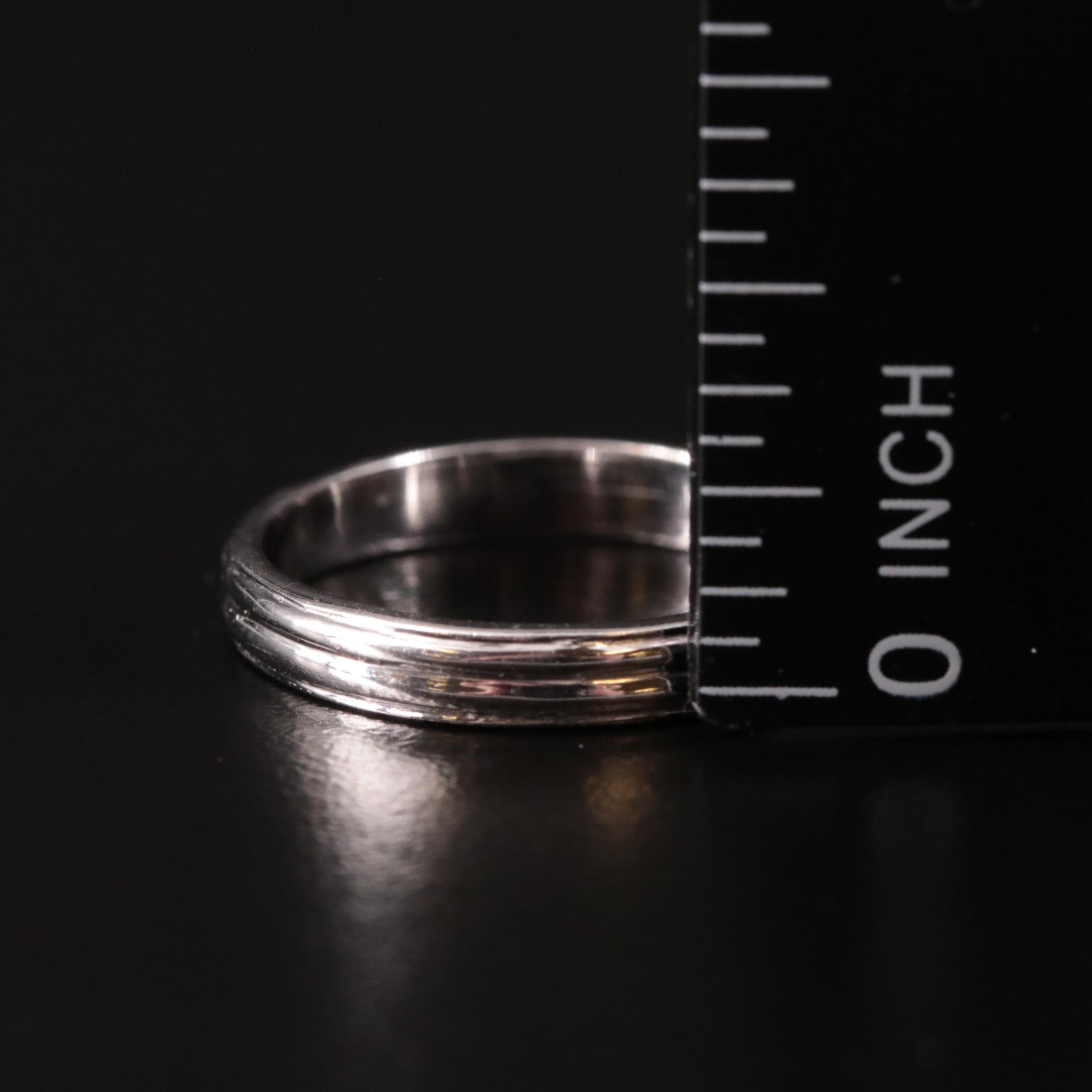 Sterling Band Ring