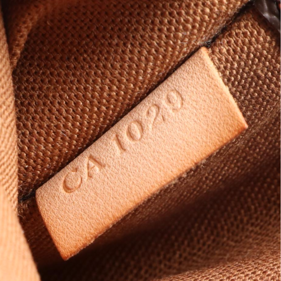 Louis Vuitton Pochette Gange Bag in Monogram Canvas and Leather