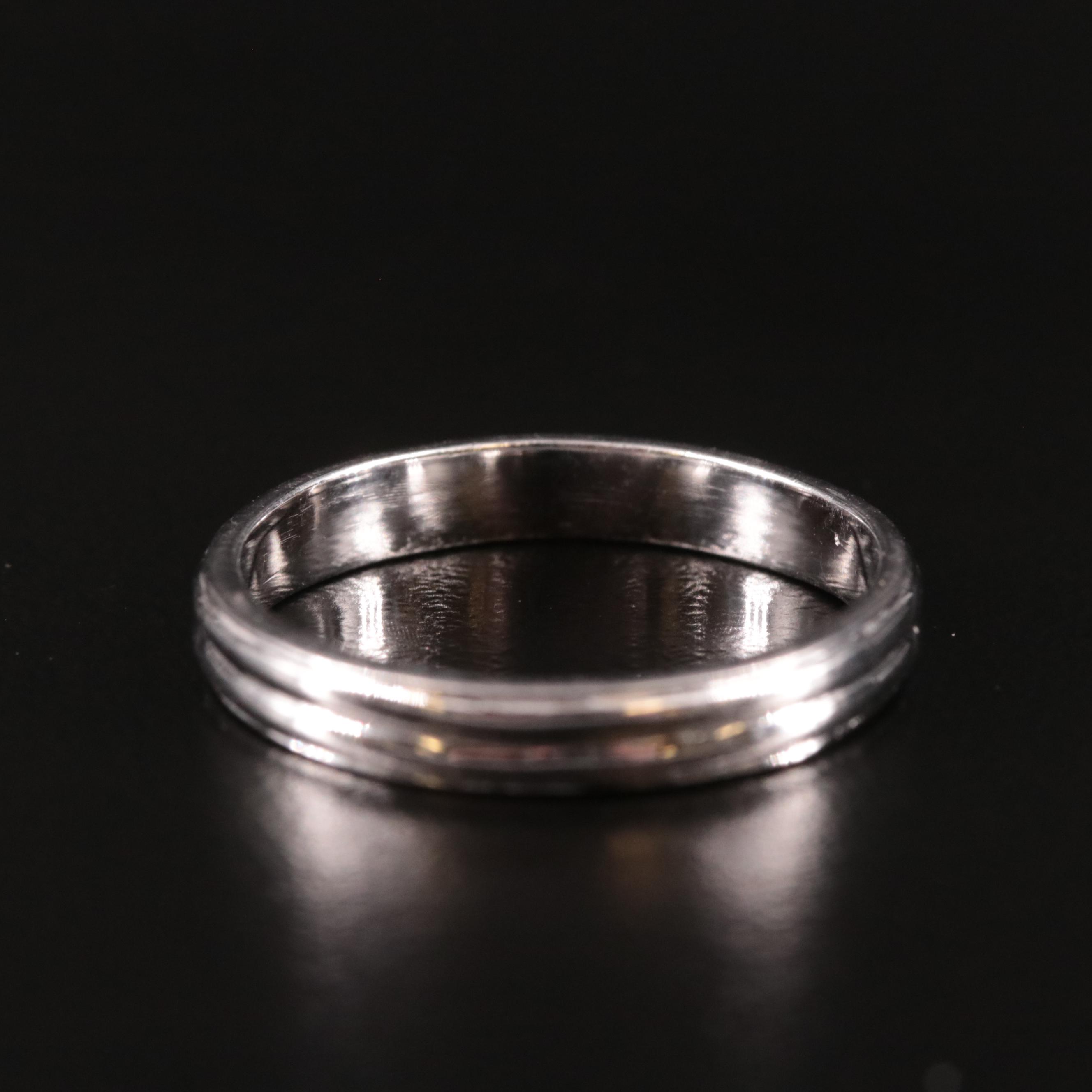 Sterling Band Ring