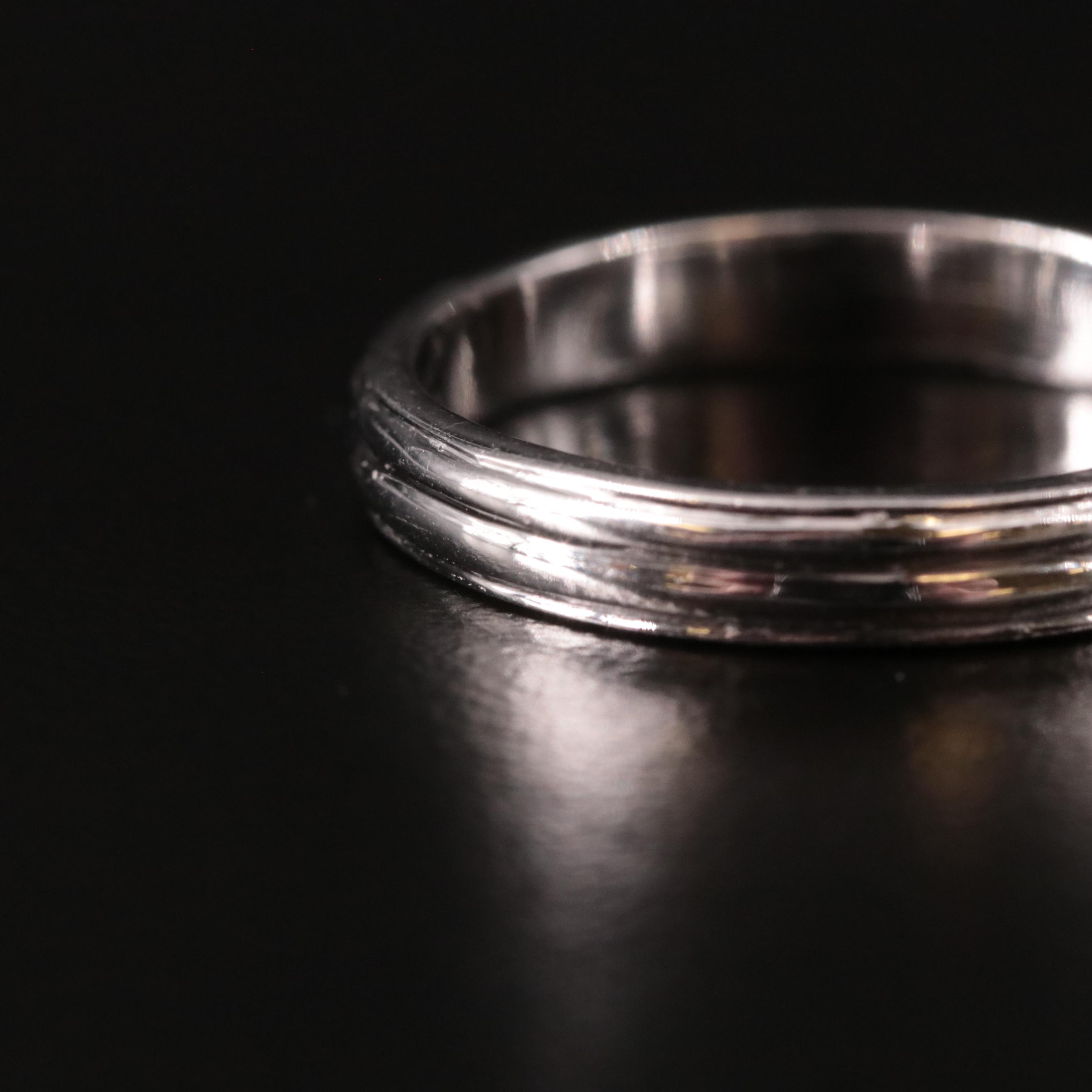 Sterling Band Ring