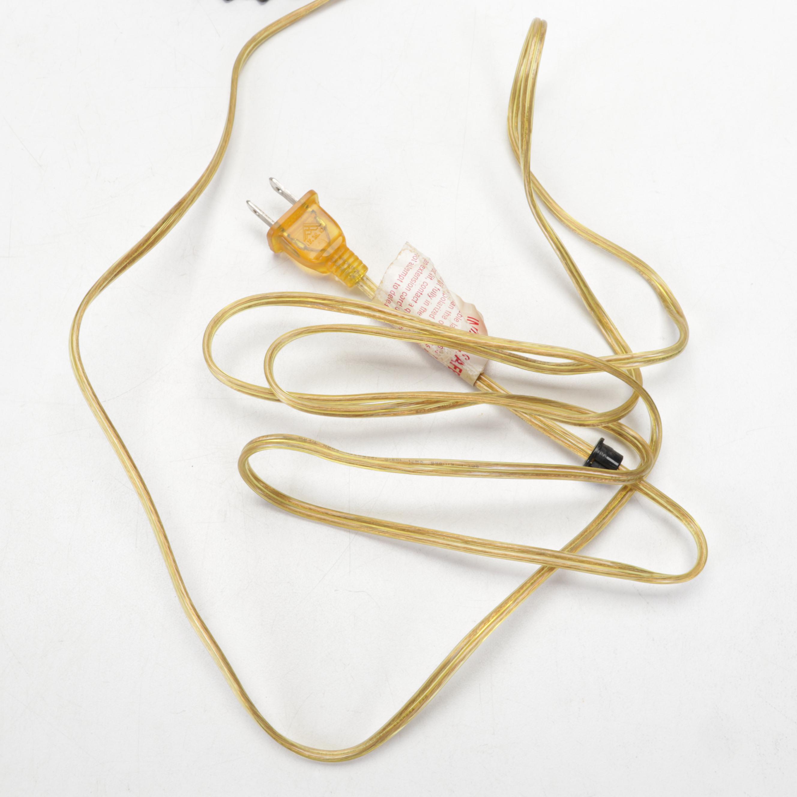 Slag Glass and Pressed Metal Dragonfly Table Lamp, Late 20th Century