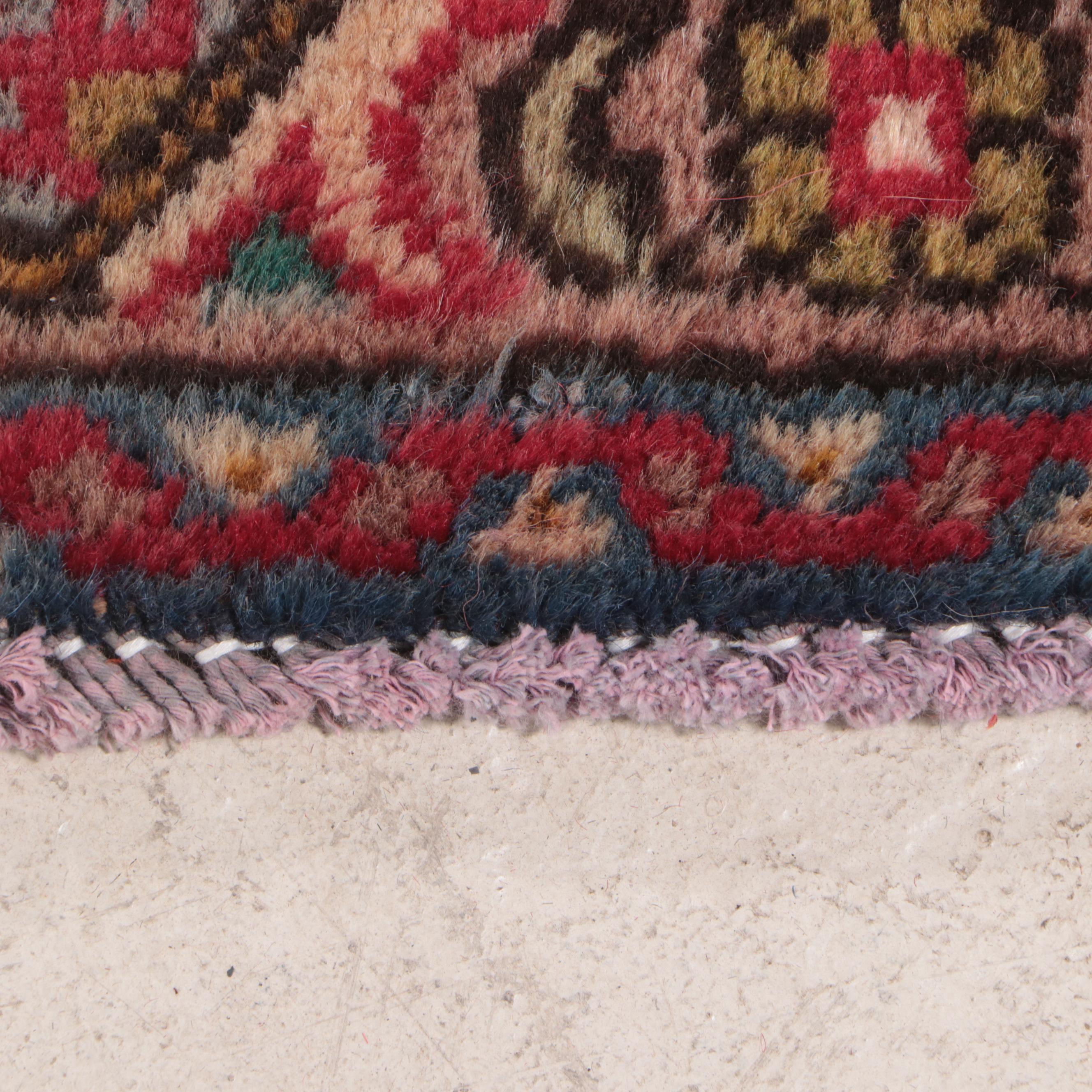 9'6 x 12'6 Hand-Knotted Persian Heriz Room Sized Rug