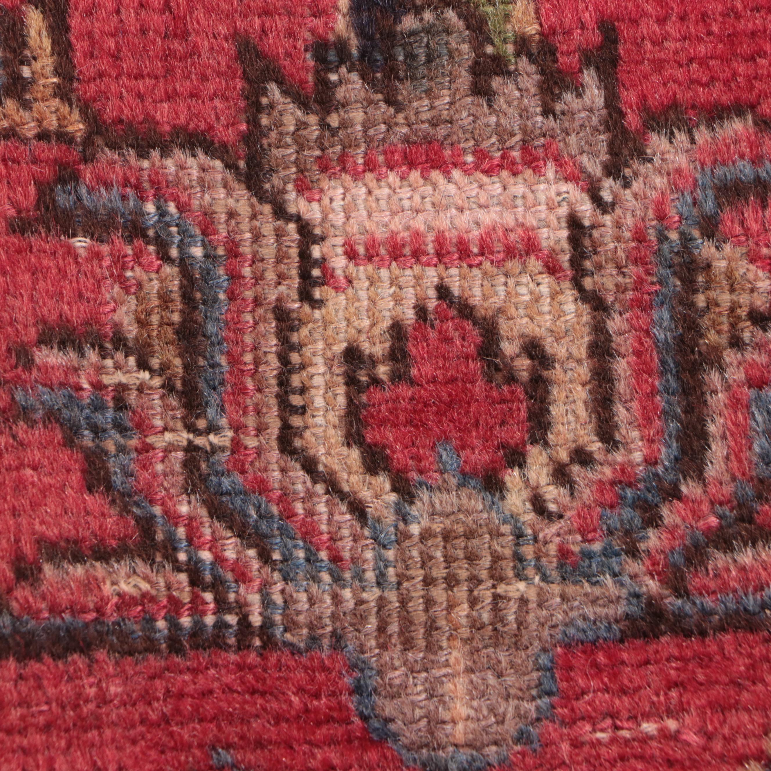 9'6 x 12'6 Hand-Knotted Persian Heriz Room Sized Rug