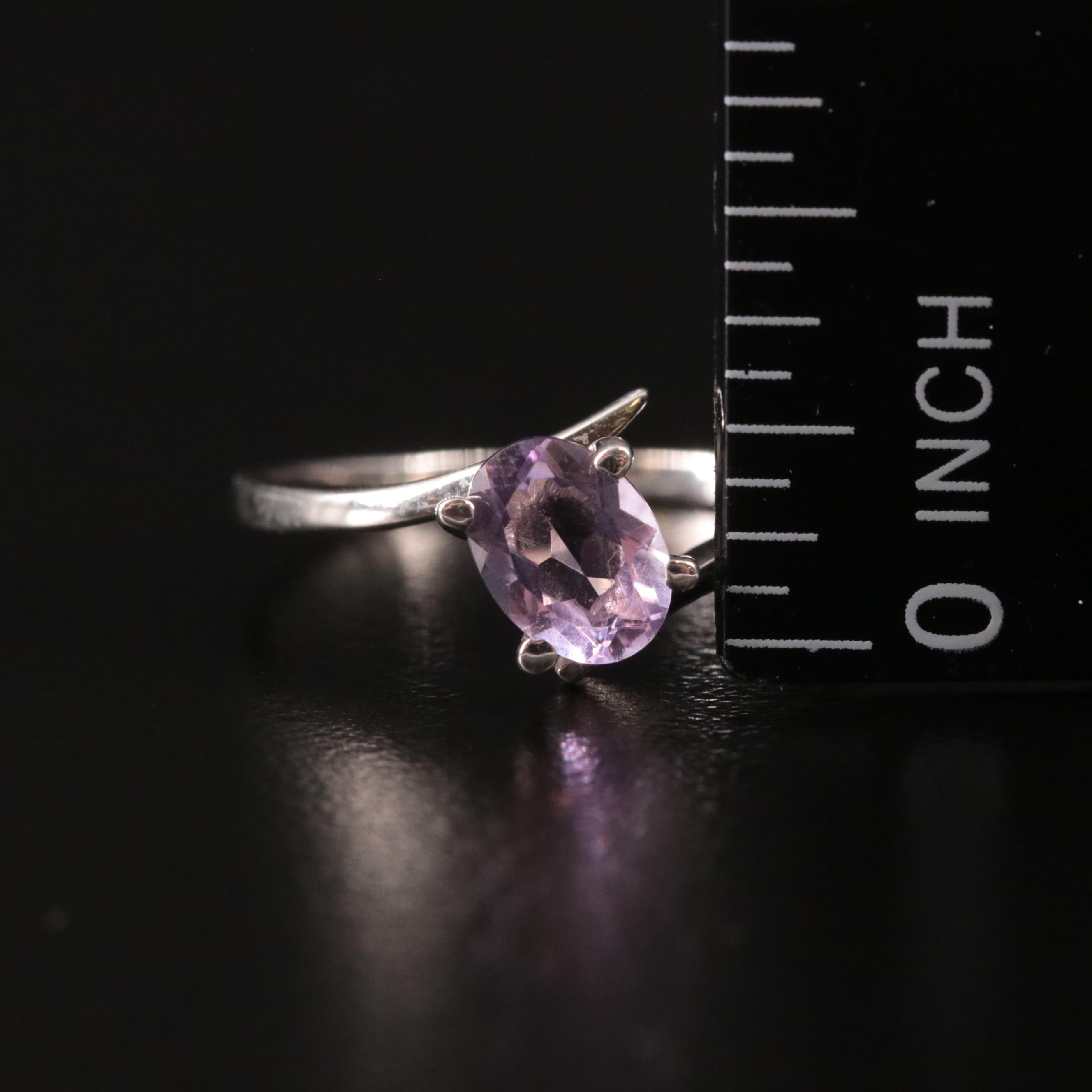 Sterling Amethyst Ring