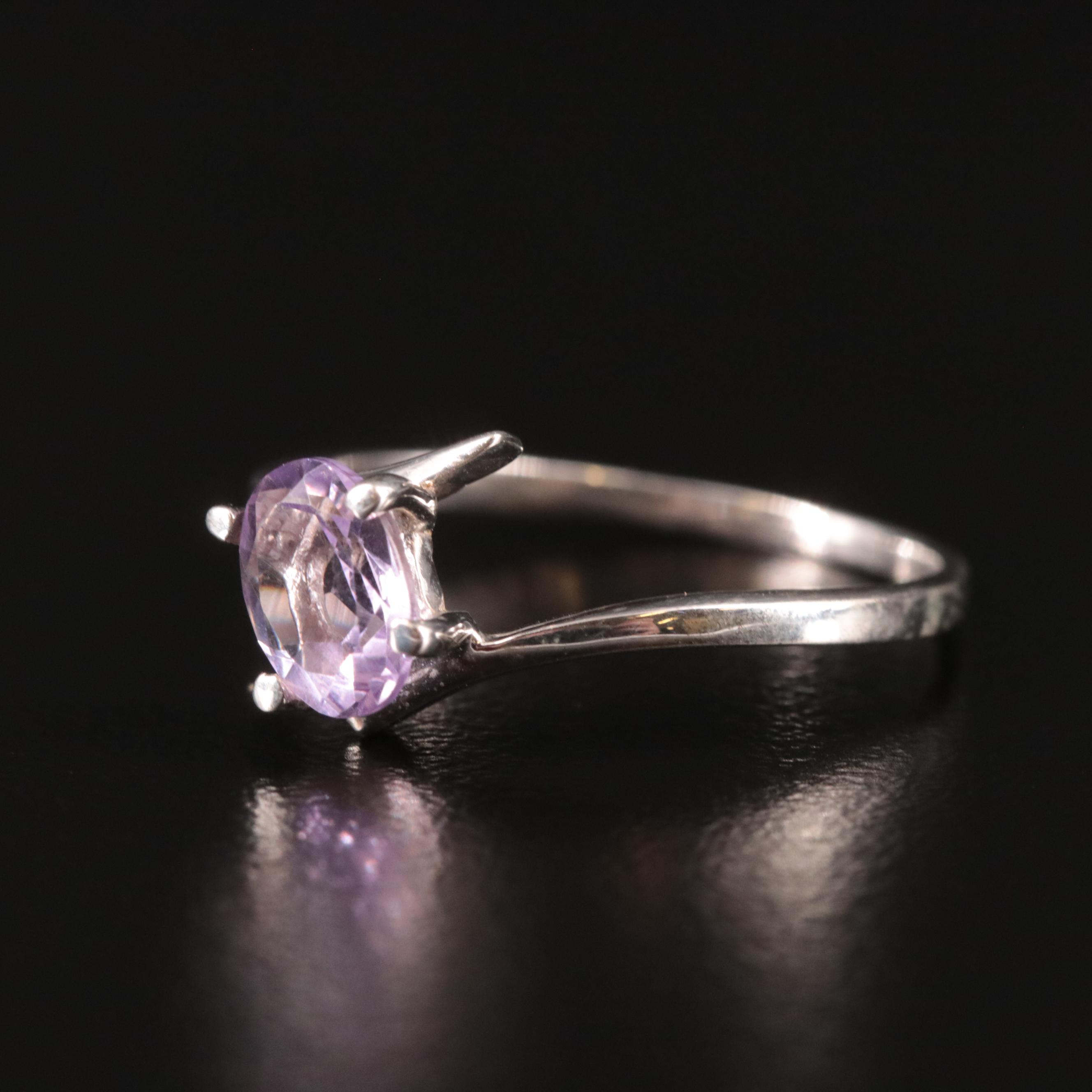 Sterling Amethyst Ring