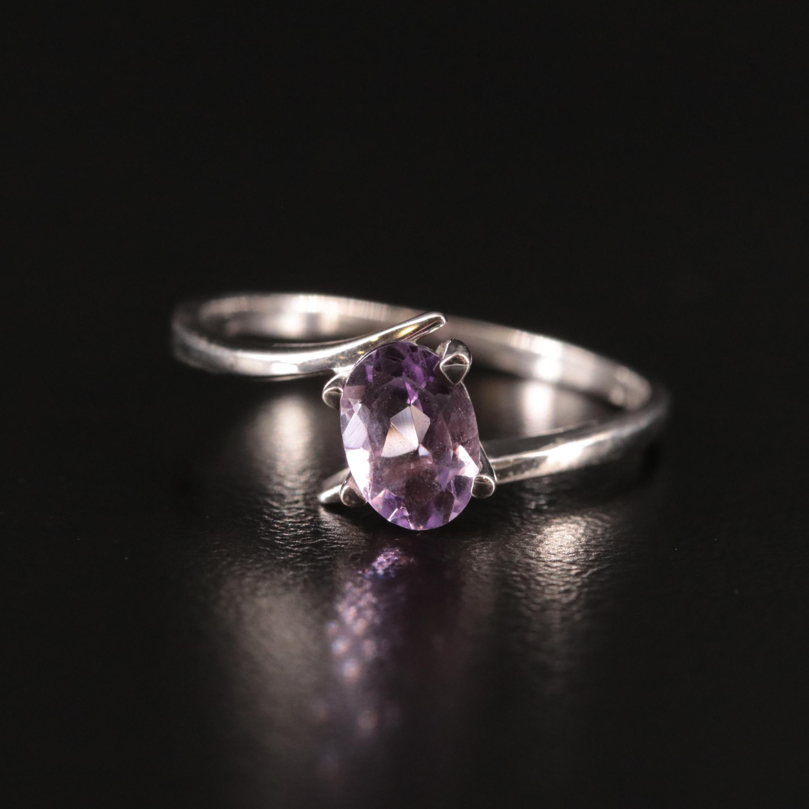Sterling Amethyst Ring