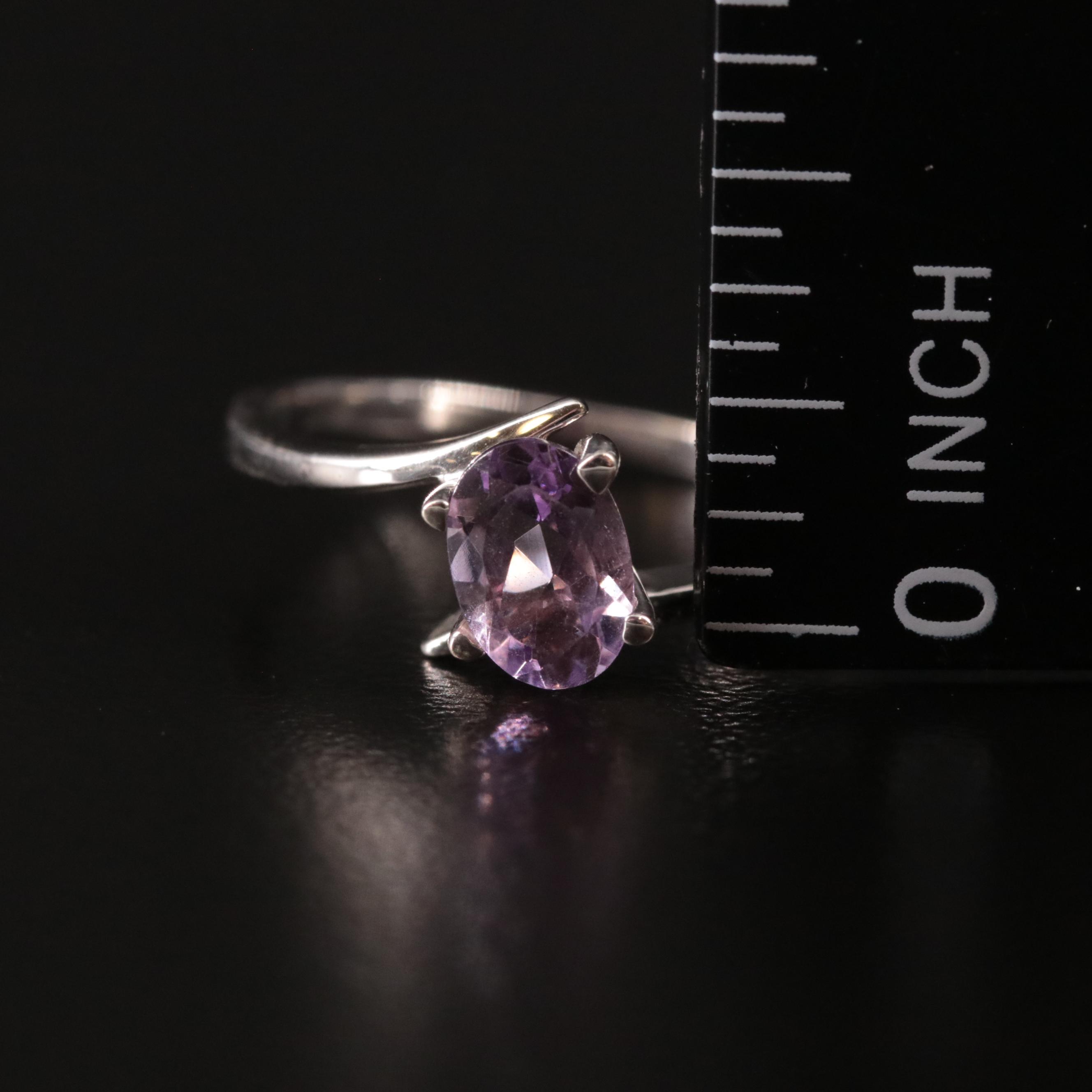 Sterling Amethyst Ring