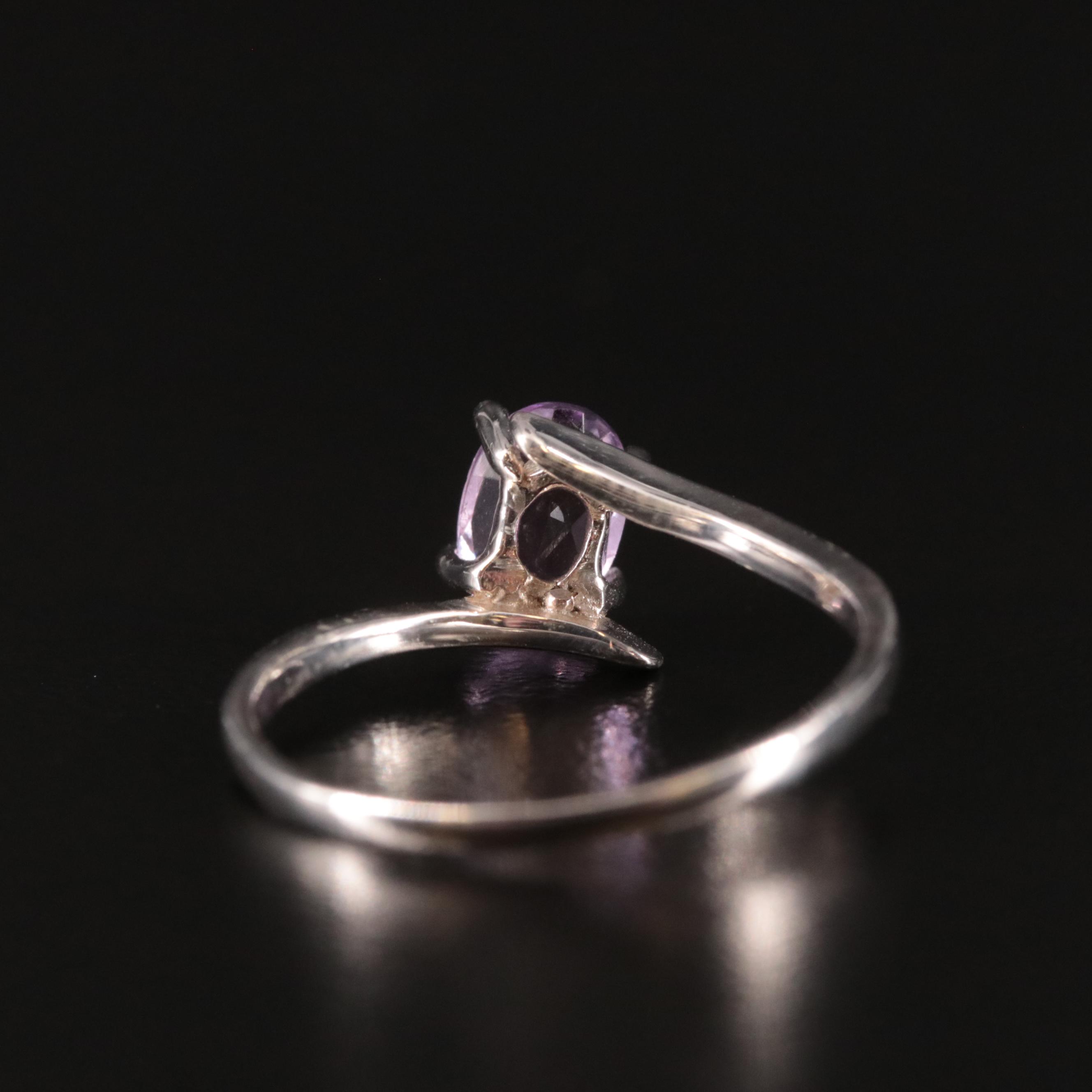 Sterling Amethyst Ring