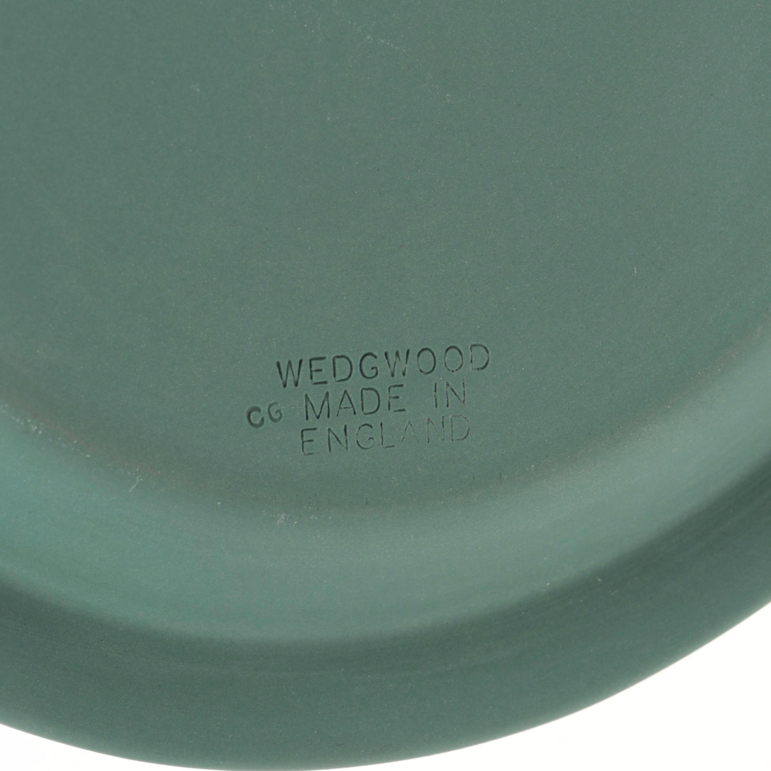 Wedgwood Cream on Teal Jasperware Cupid and Psyche Tray and More Décor