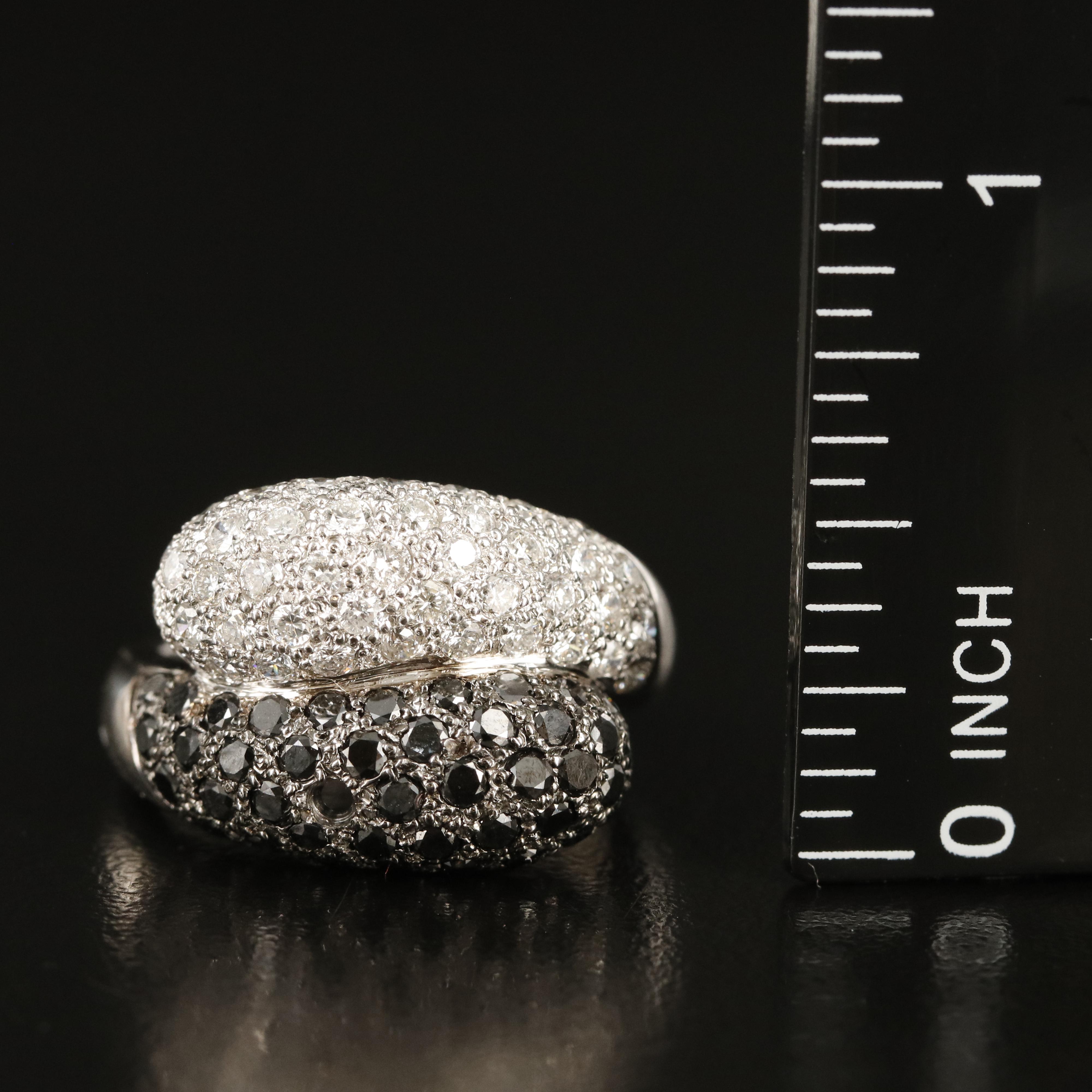 18K 2.26 CTW Diamond Bypass Ring