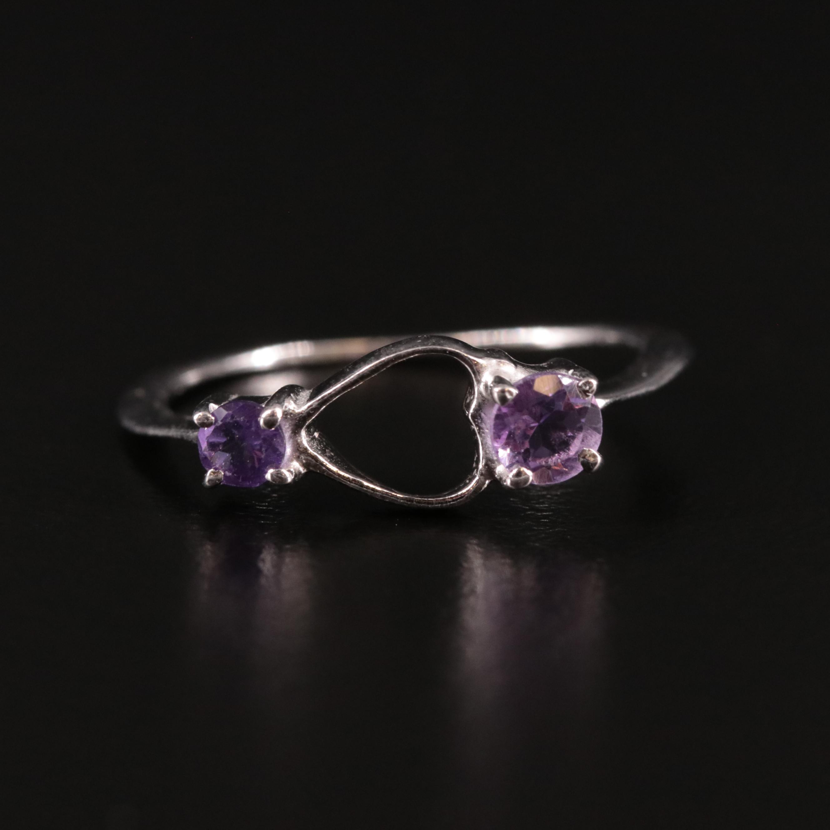 Sterling Amethyst Ring