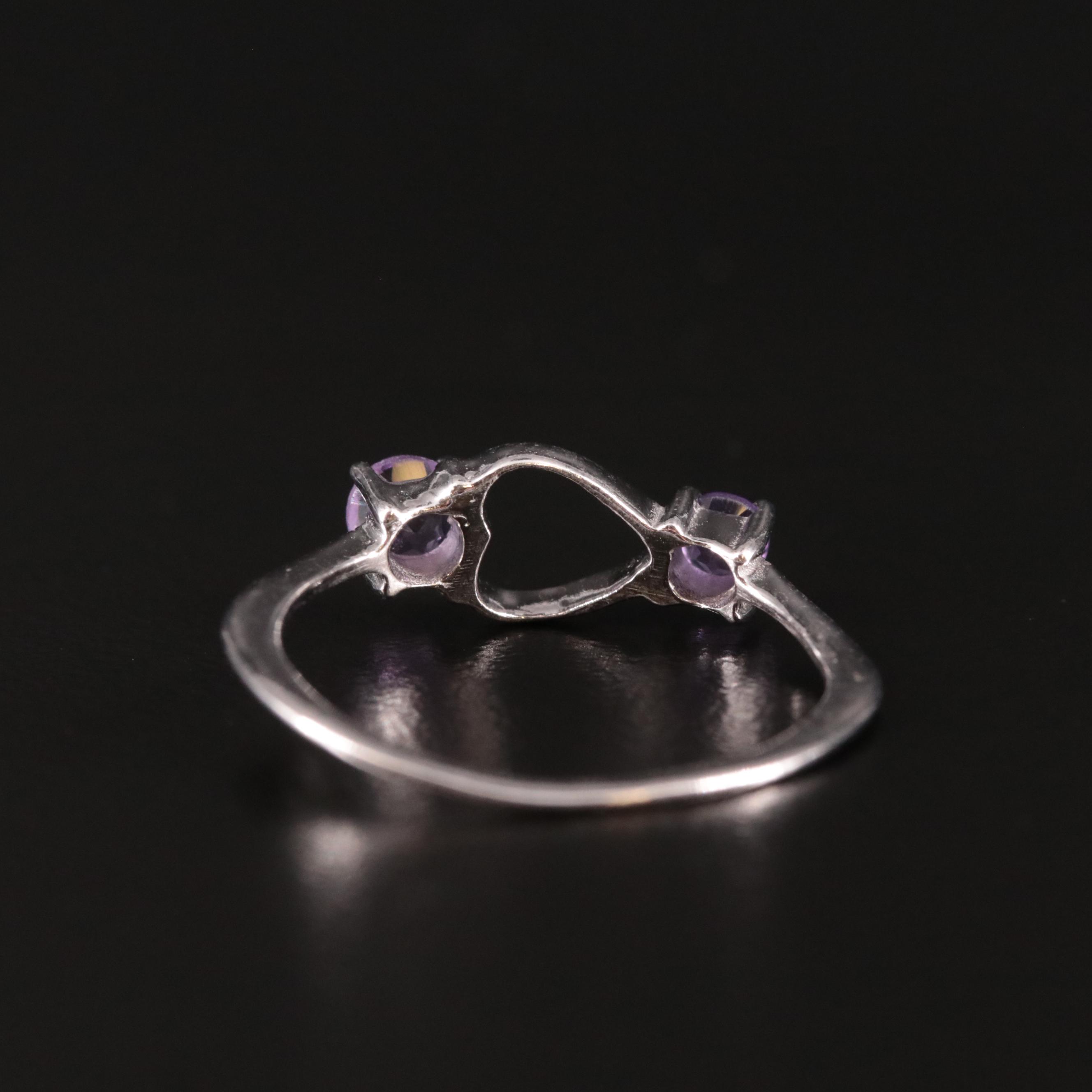 Sterling Amethyst Ring
