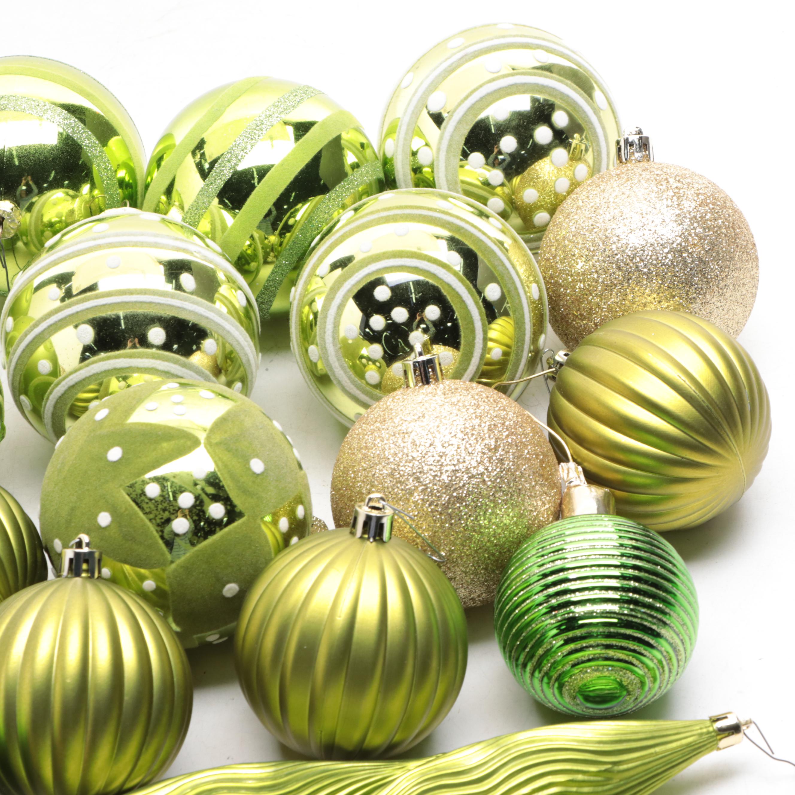 Glass Christmas Ornament Collection with Maritime Ornaments