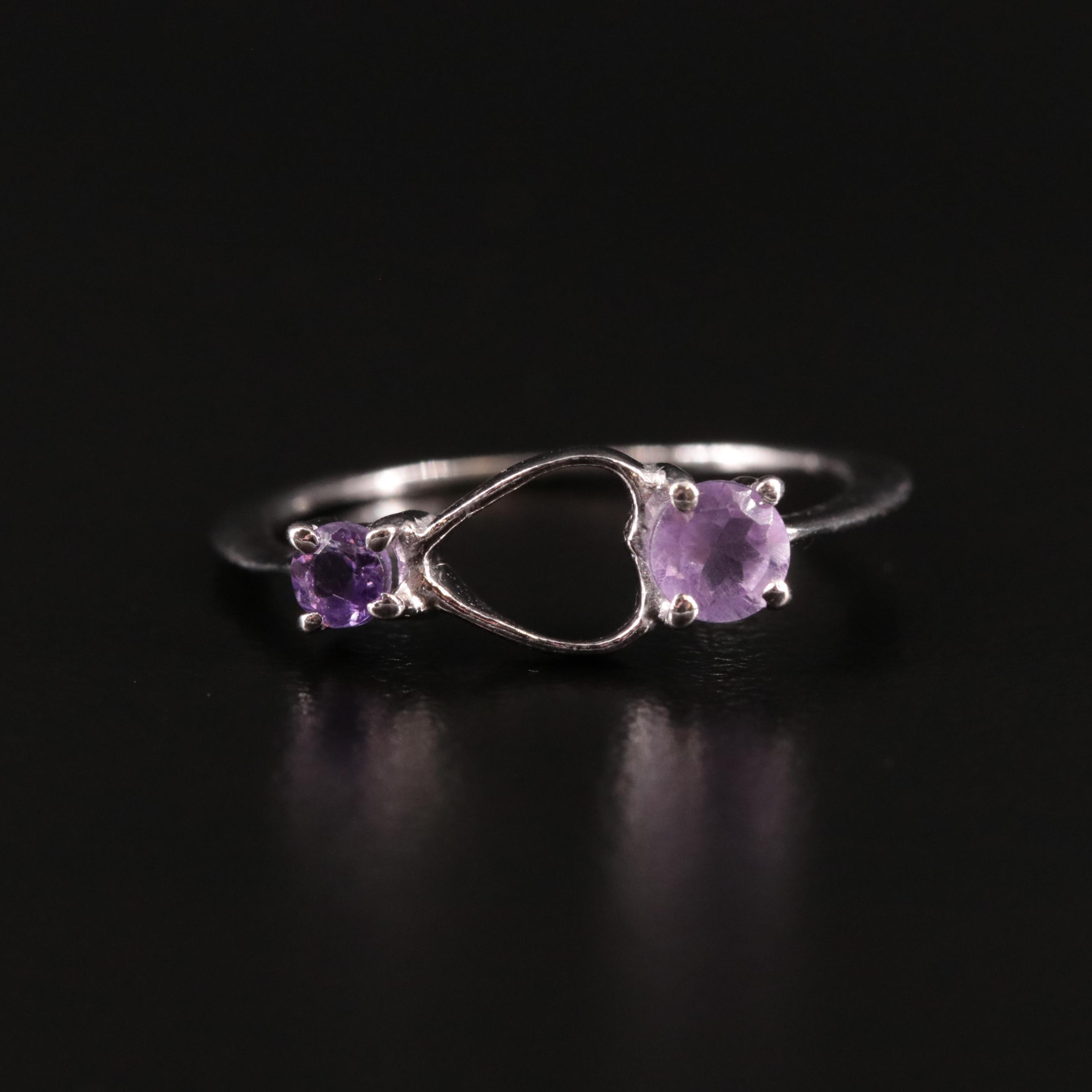 Sterling Amethyst Ring