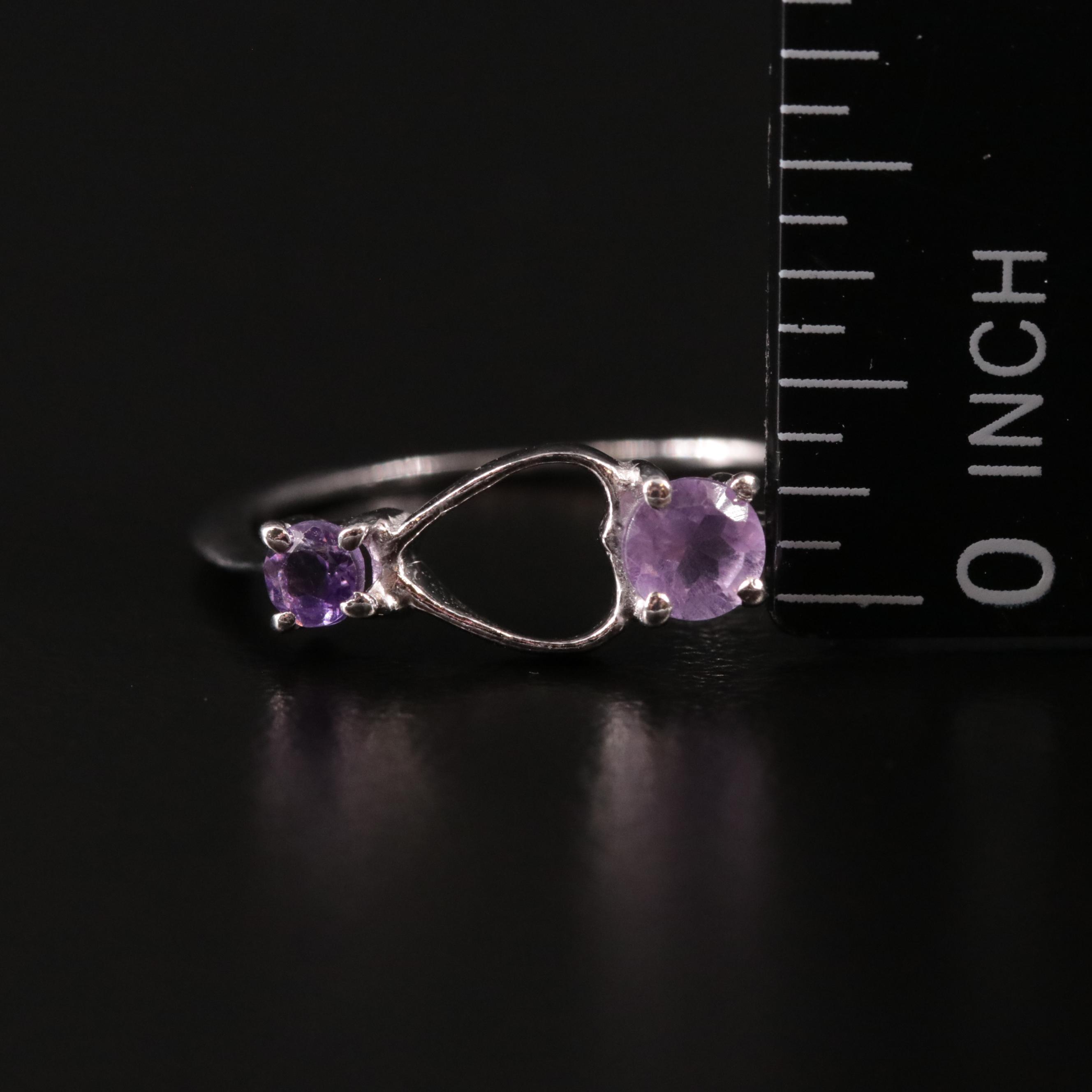 Sterling Amethyst Ring