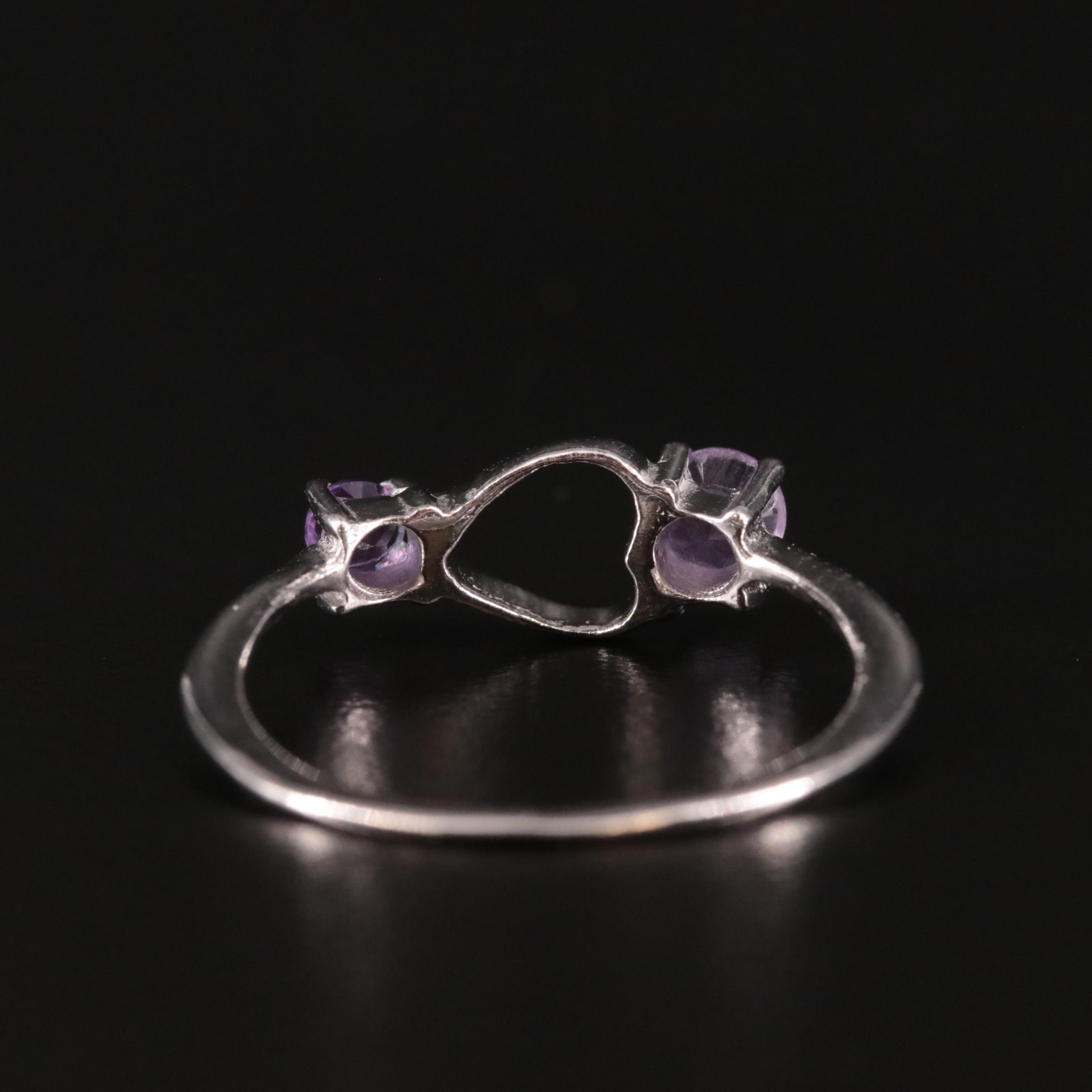 Sterling Amethyst Ring