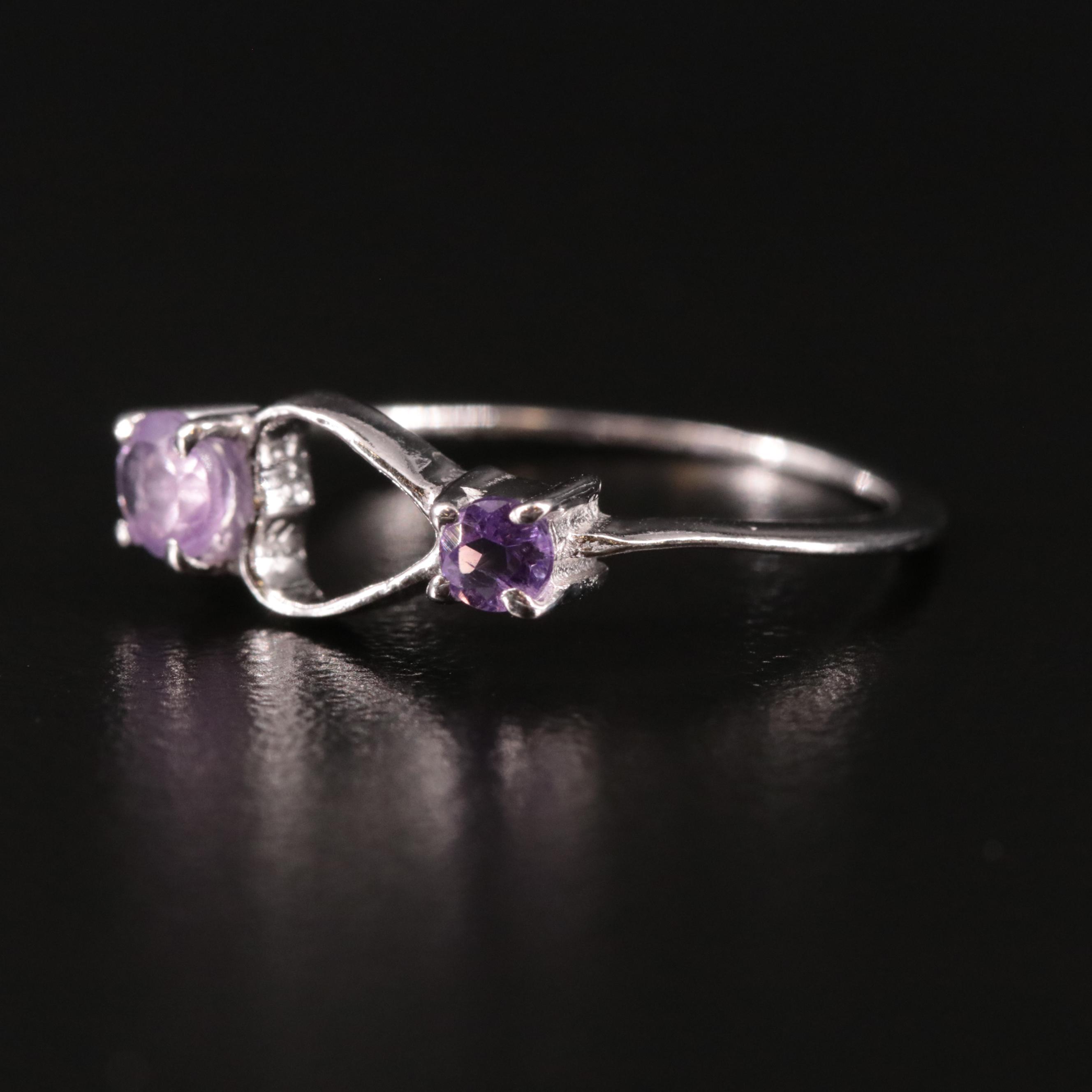 Sterling Amethyst Ring