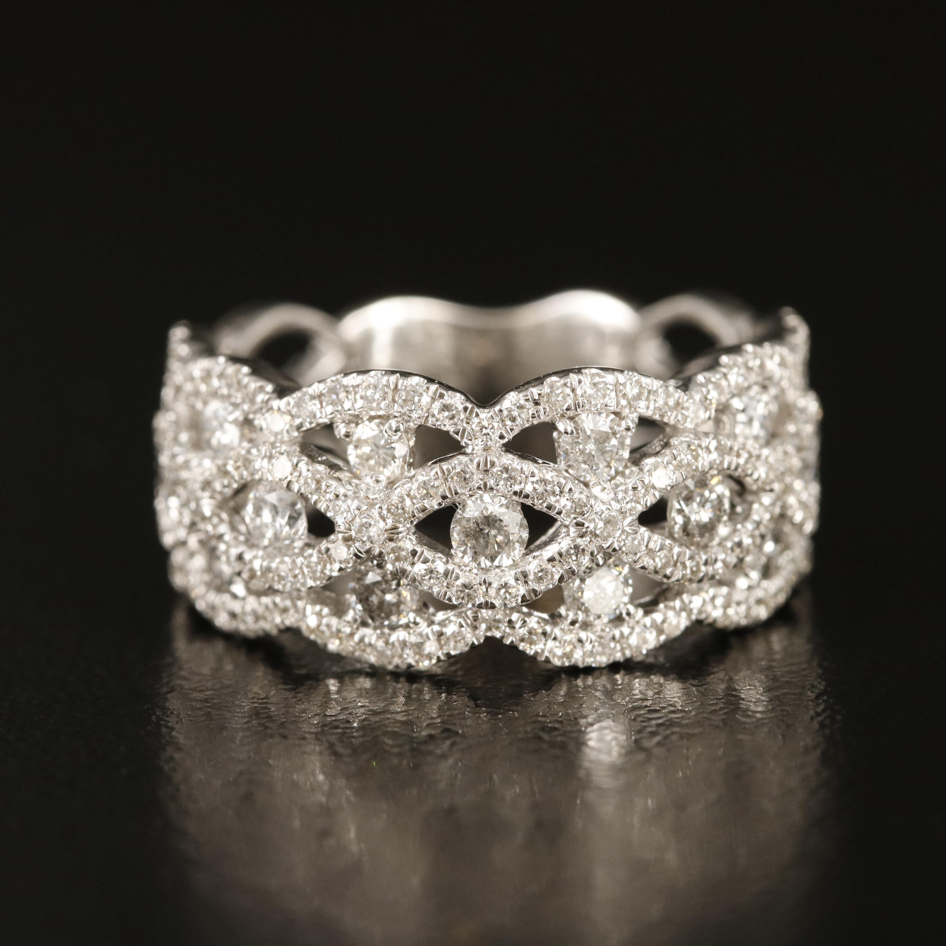 14K 1.26 CTW Diamond Band