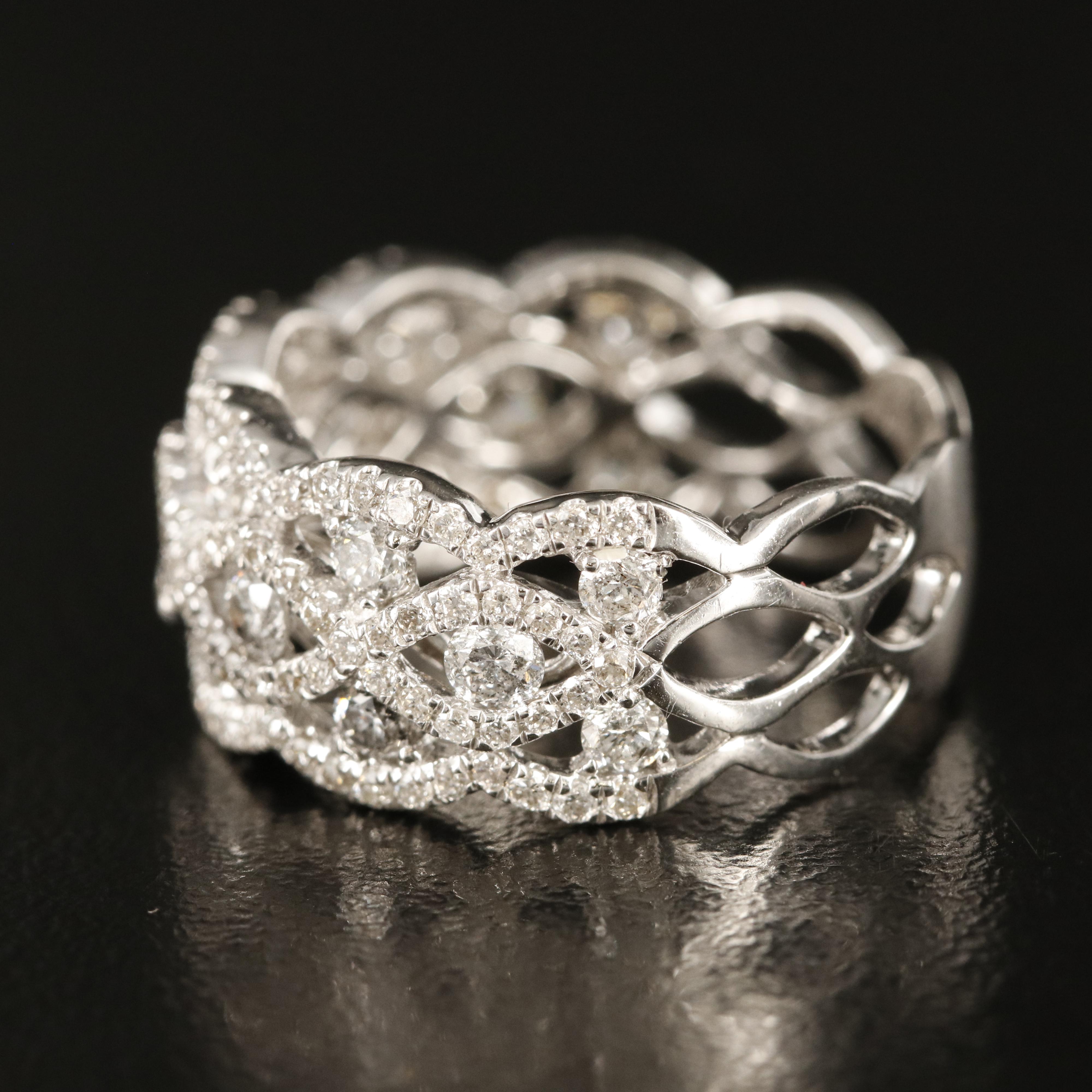 14K 1.26 CTW Diamond Band