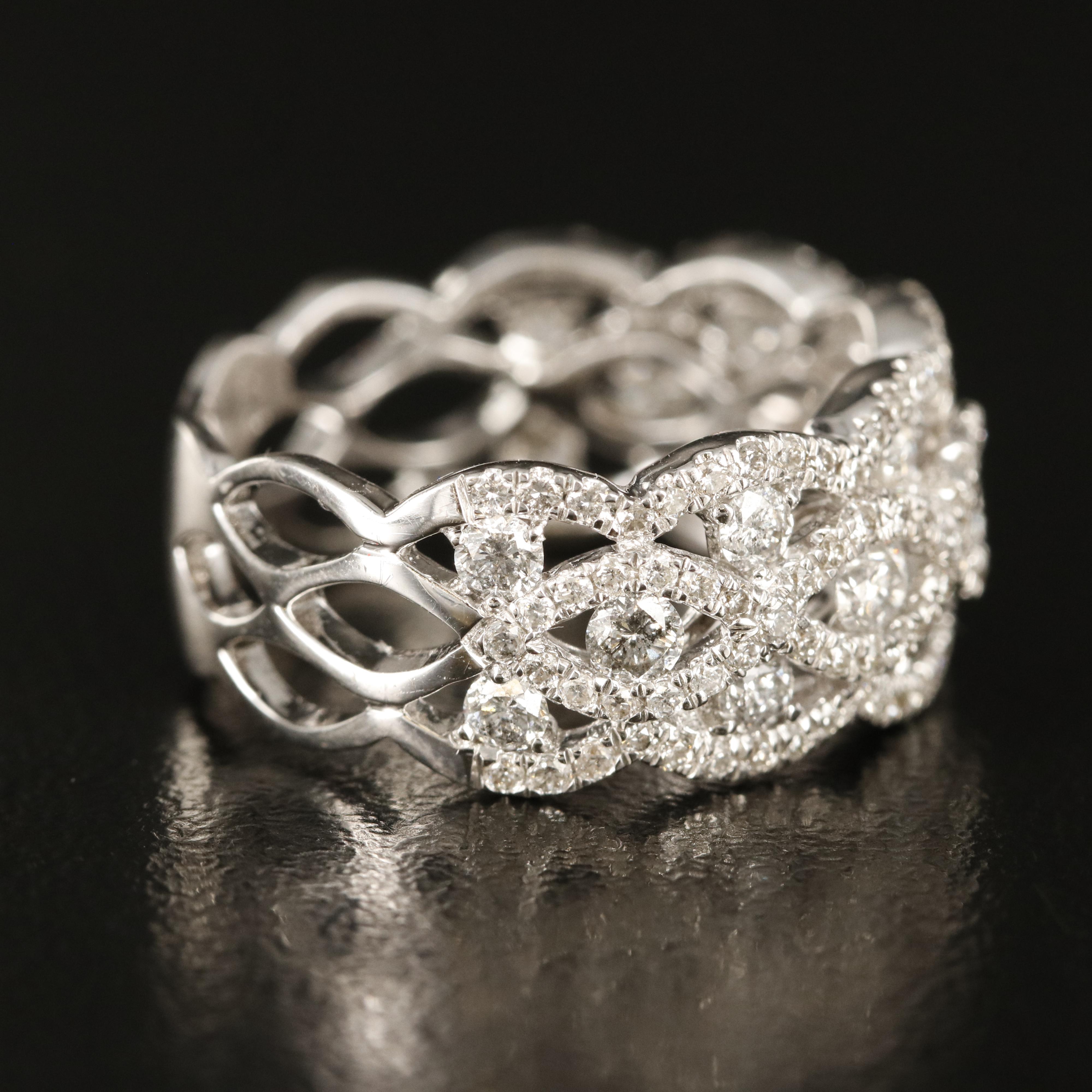 14K 1.26 CTW Diamond Band