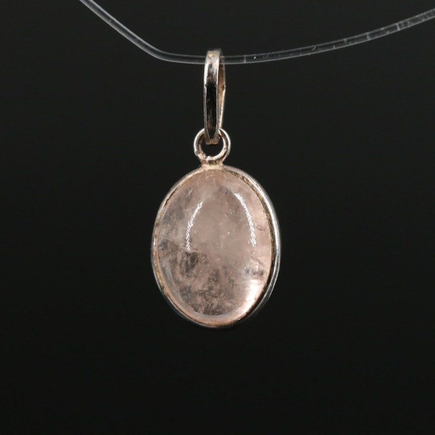 14K Morganite Pendant