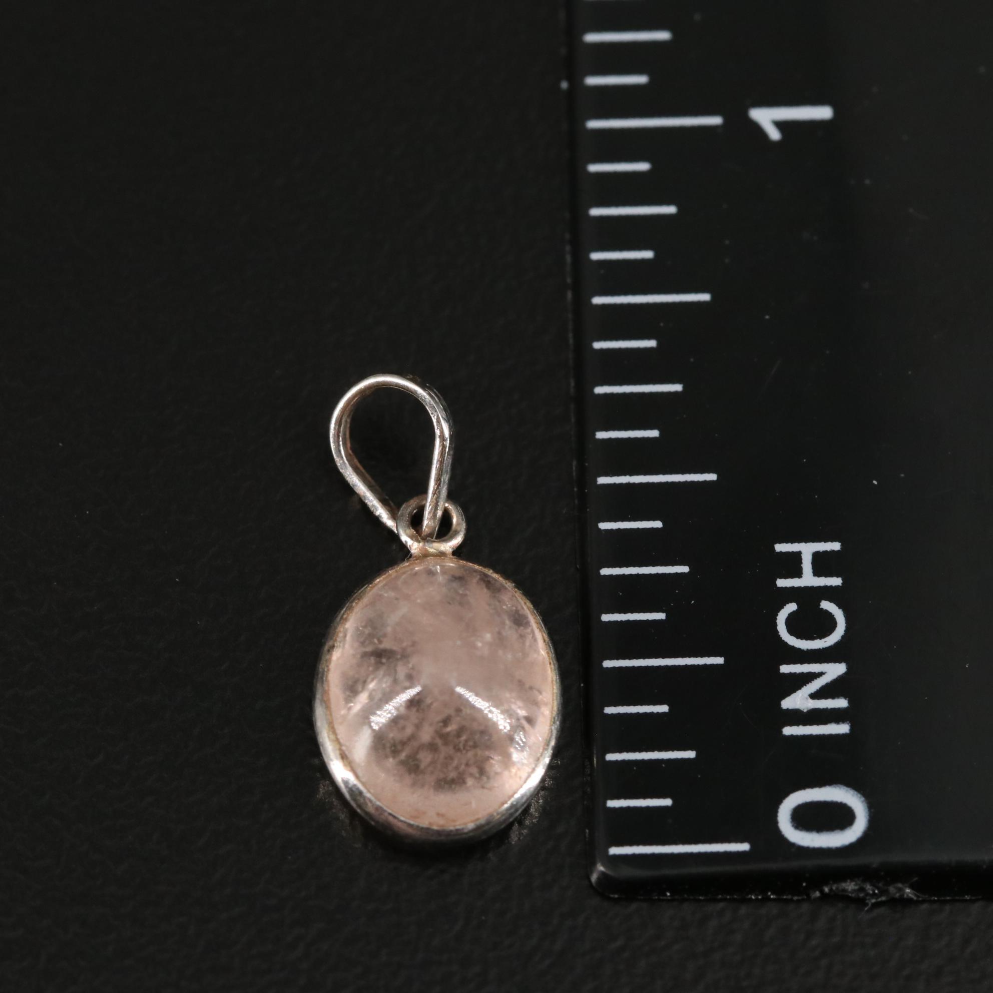 14K Morganite Pendant