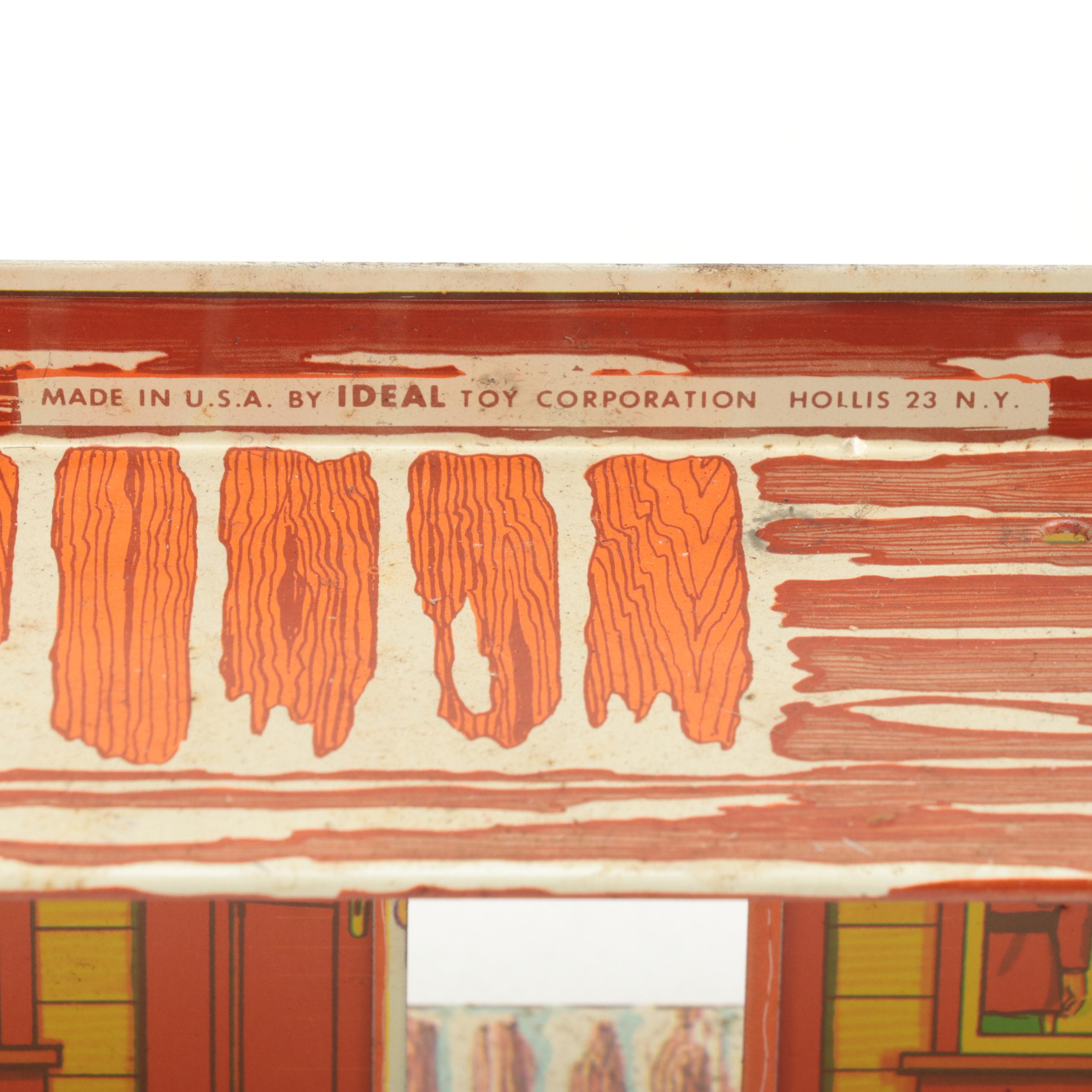 Ideal Royal Canadian Mounties Outpost and Combat Engineers Toy Sets